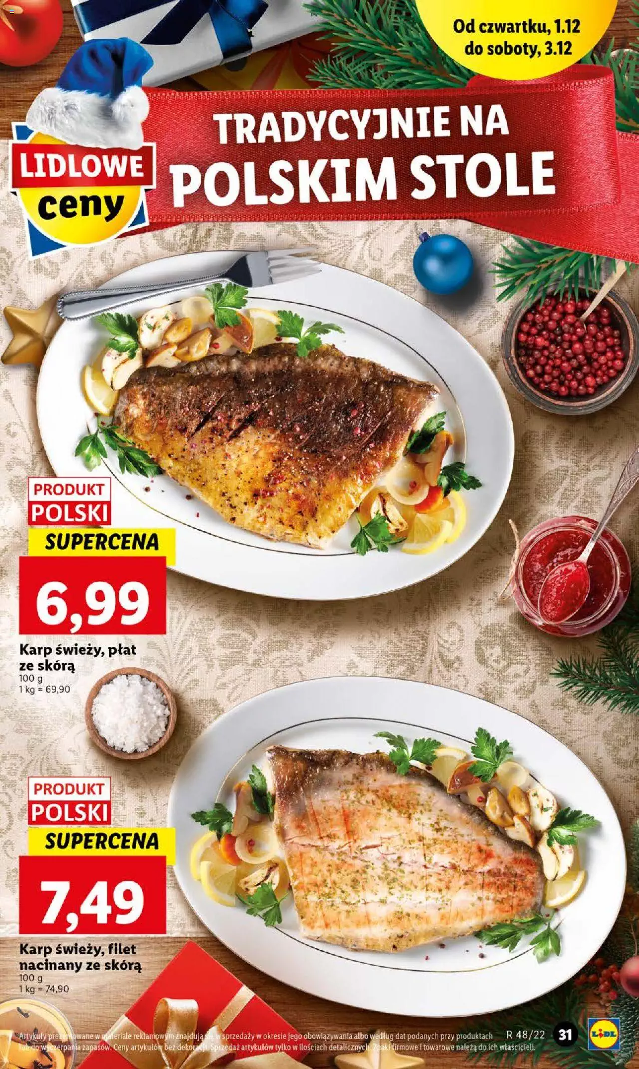 Lidl Gazetka ważna od 01.12.2022 do 03.12.2022 strona 31