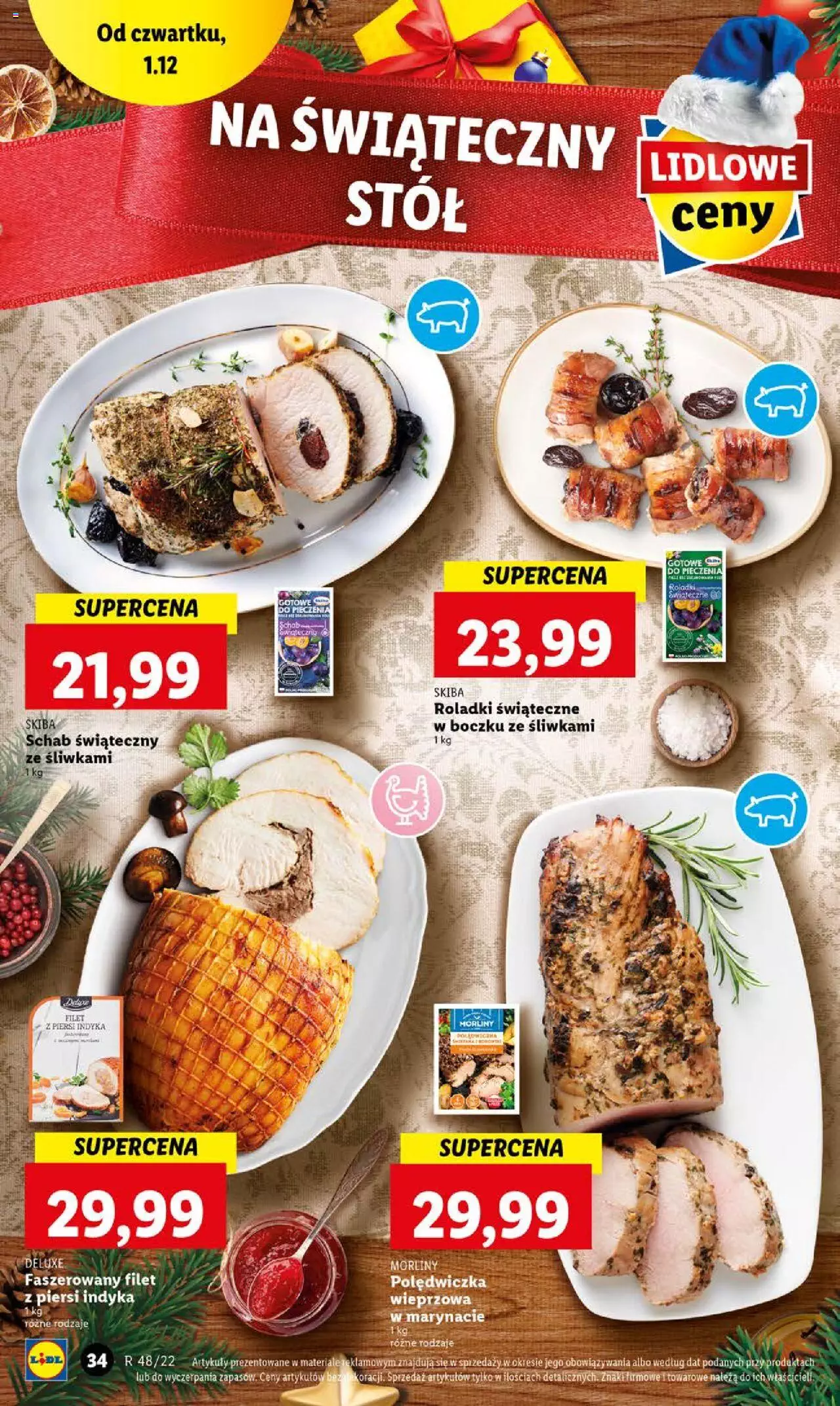Lidl Gazetka ważna od 01.12.2022 do 03.12.2022 strona 34