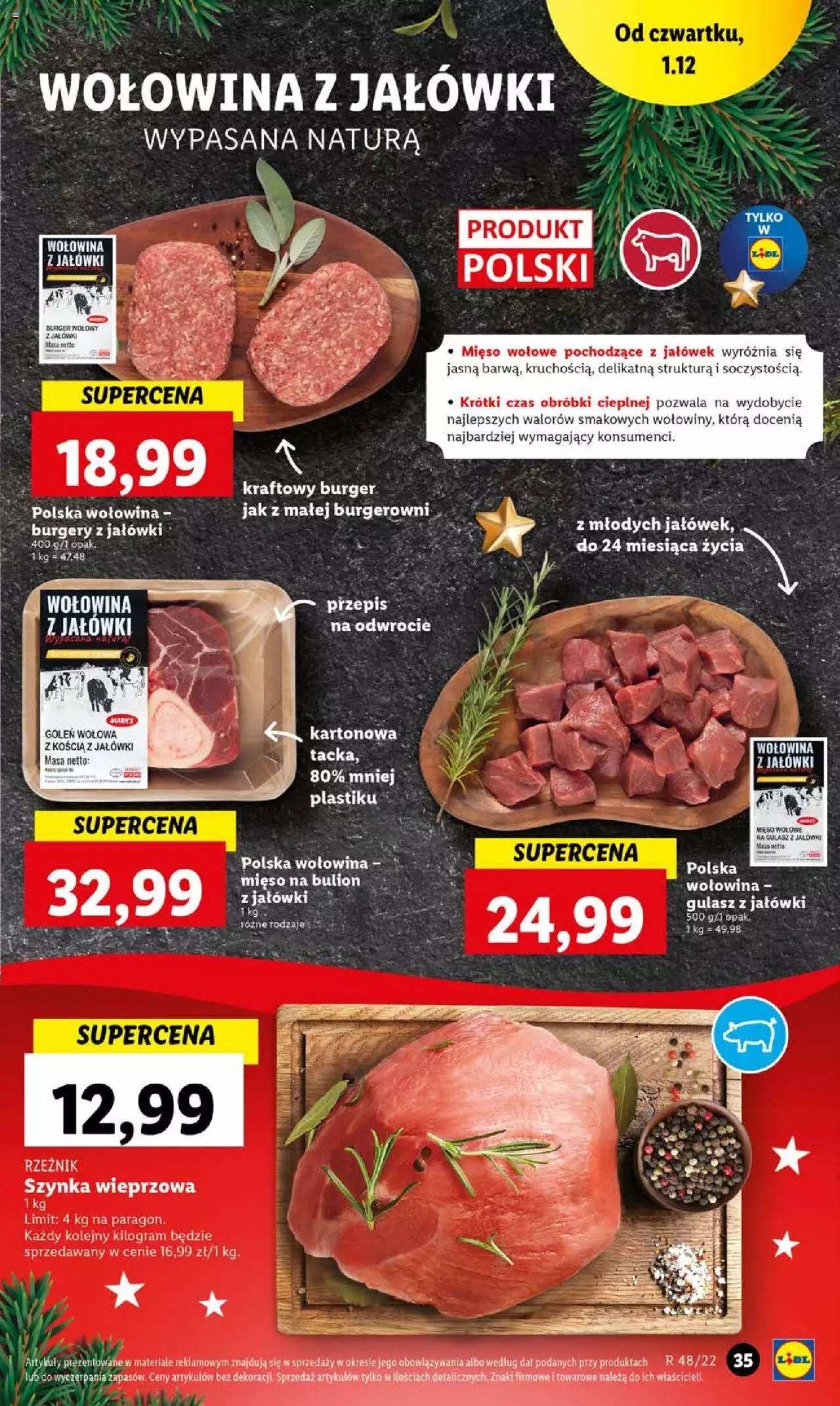 Lidl Gazetka ważna od 01.12.2022 do 03.12.2022 strona 35