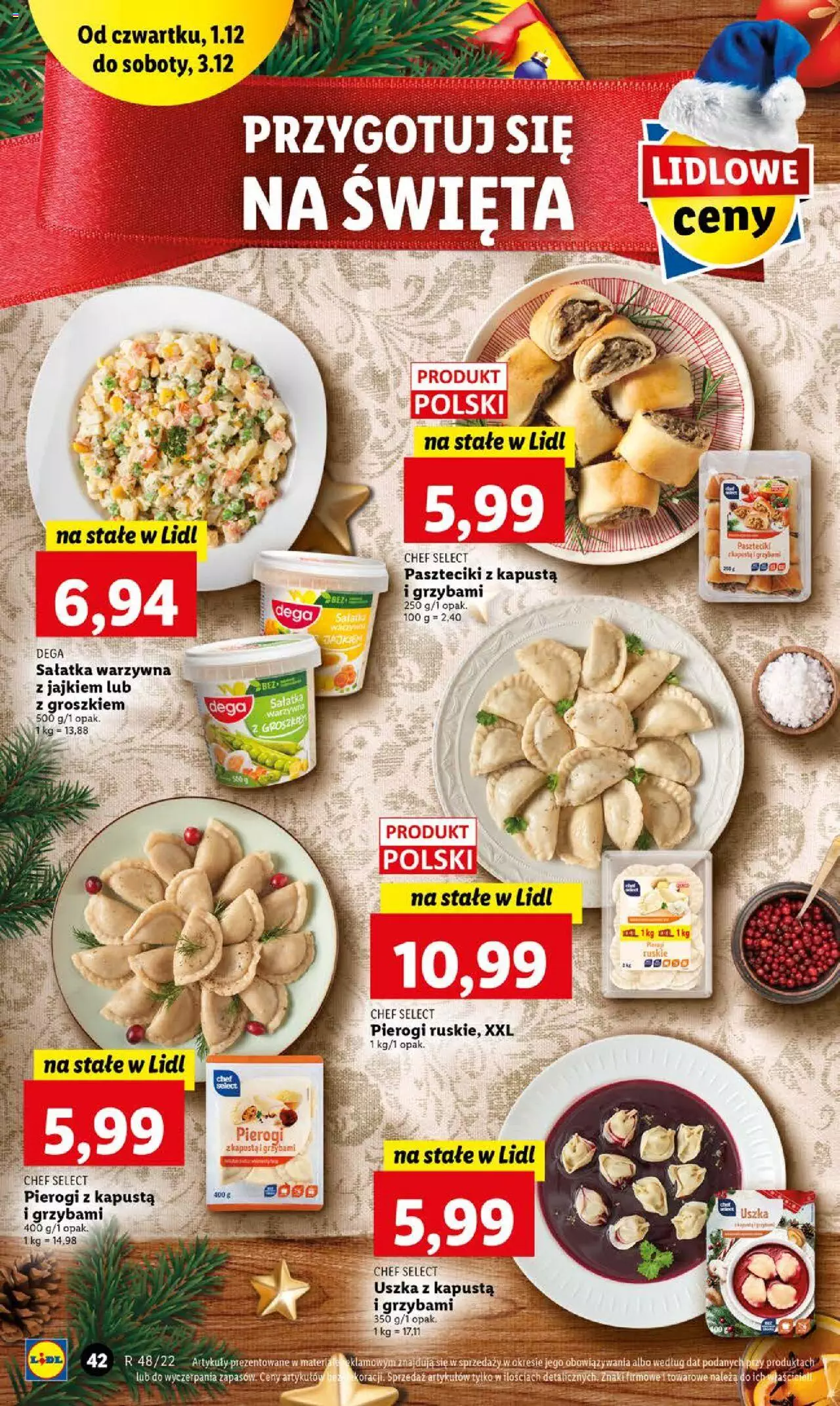 Lidl Gazetka ważna od 01.12.2022 do 03.12.2022 strona 42