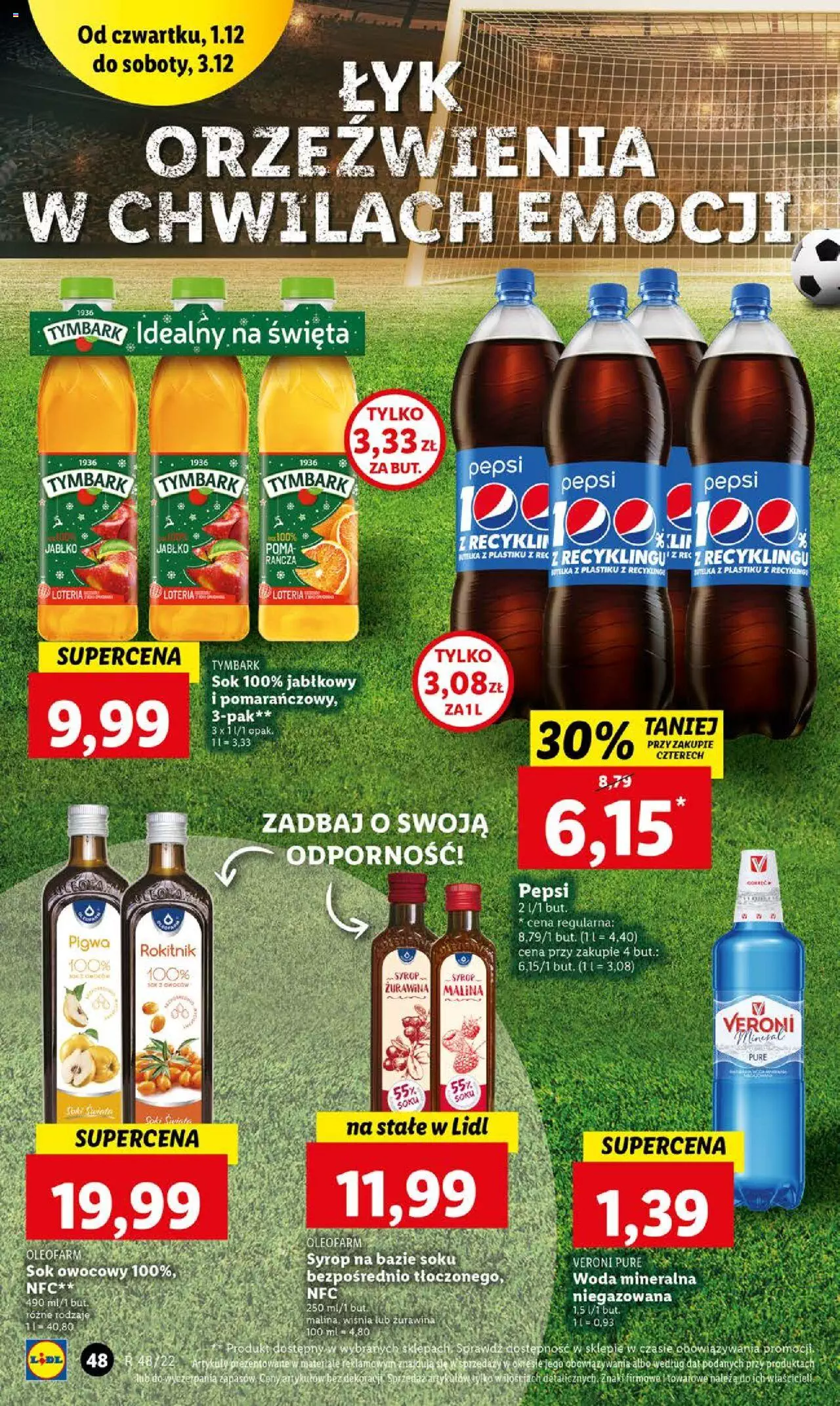 Lidl Gazetka ważna od 01.12.2022 do 03.12.2022 strona 48