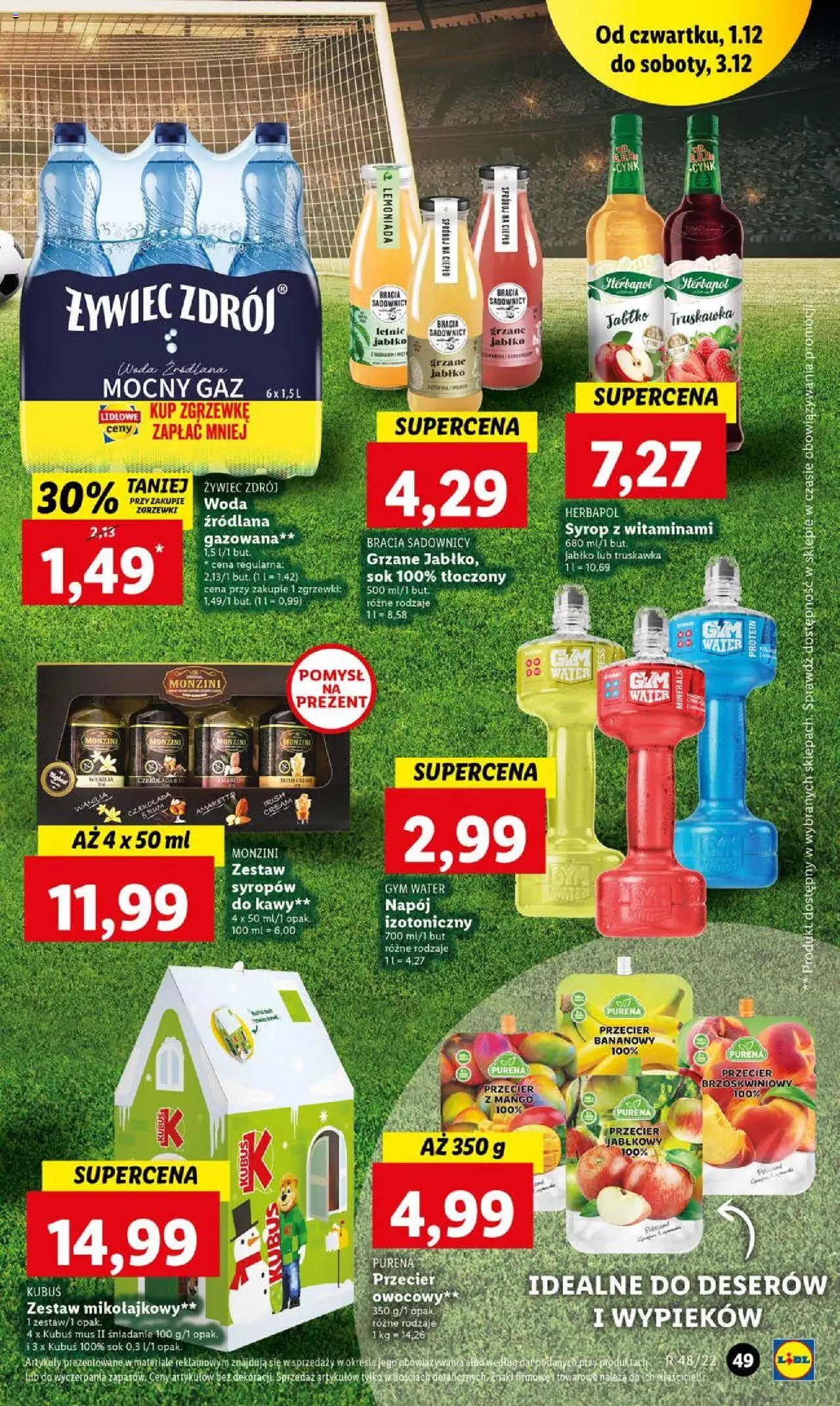 Lidl Gazetka ważna od 01.12.2022 do 03.12.2022 strona 49