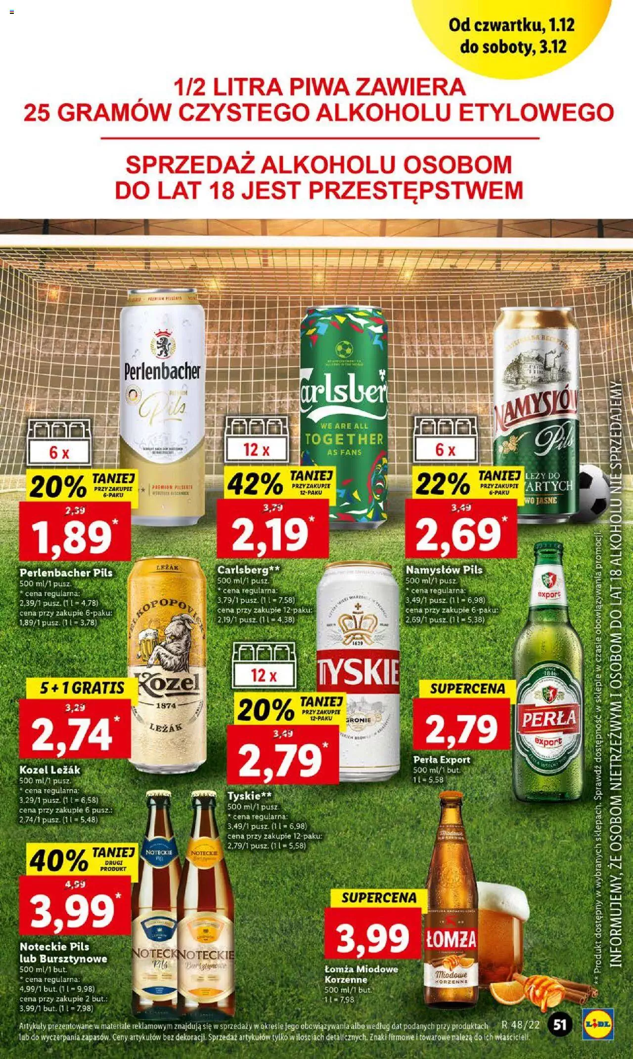 Lidl Gazetka ważna od 01.12.2022 do 03.12.2022 strona 51