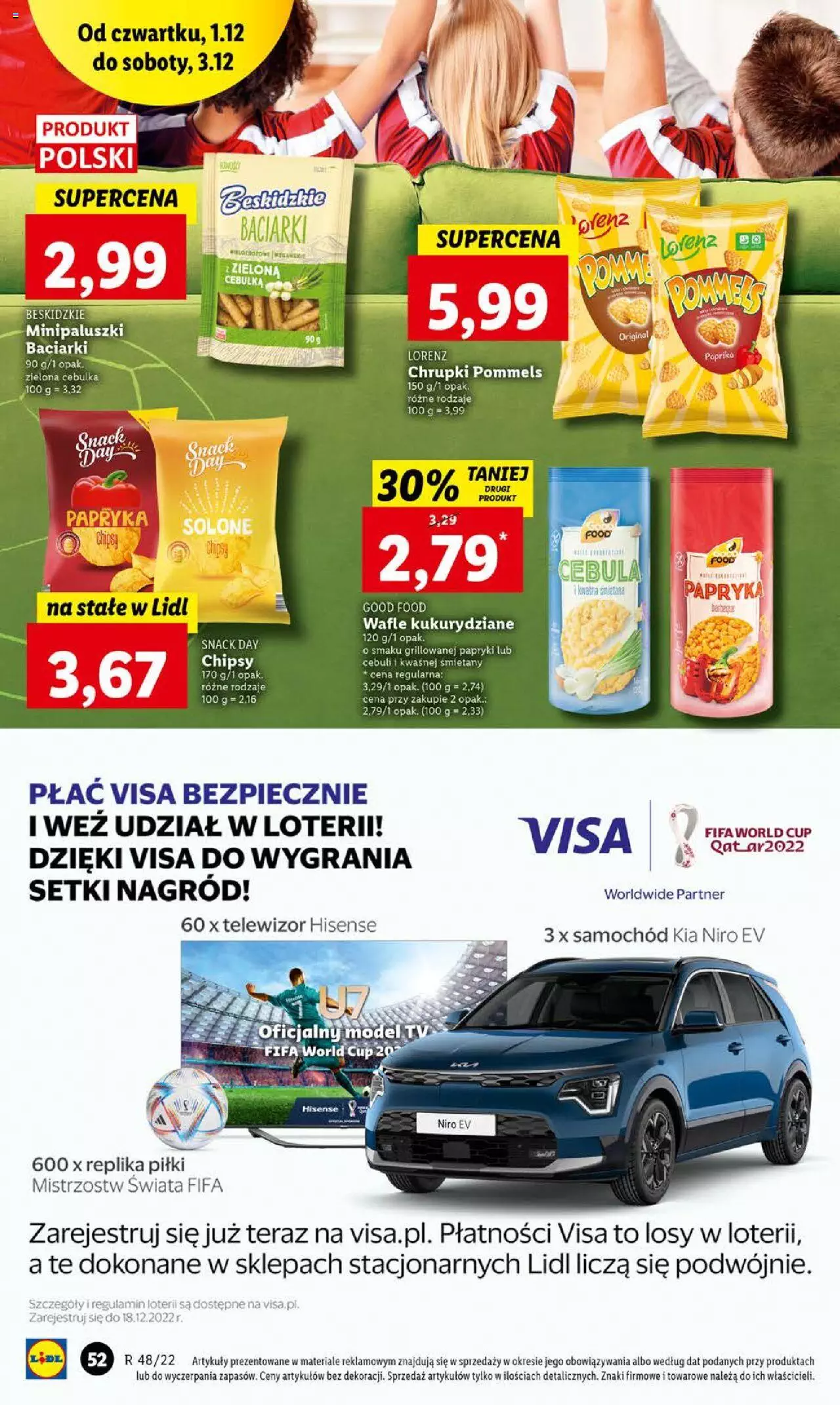 Lidl Gazetka ważna od 01.12.2022 do 03.12.2022 strona 52