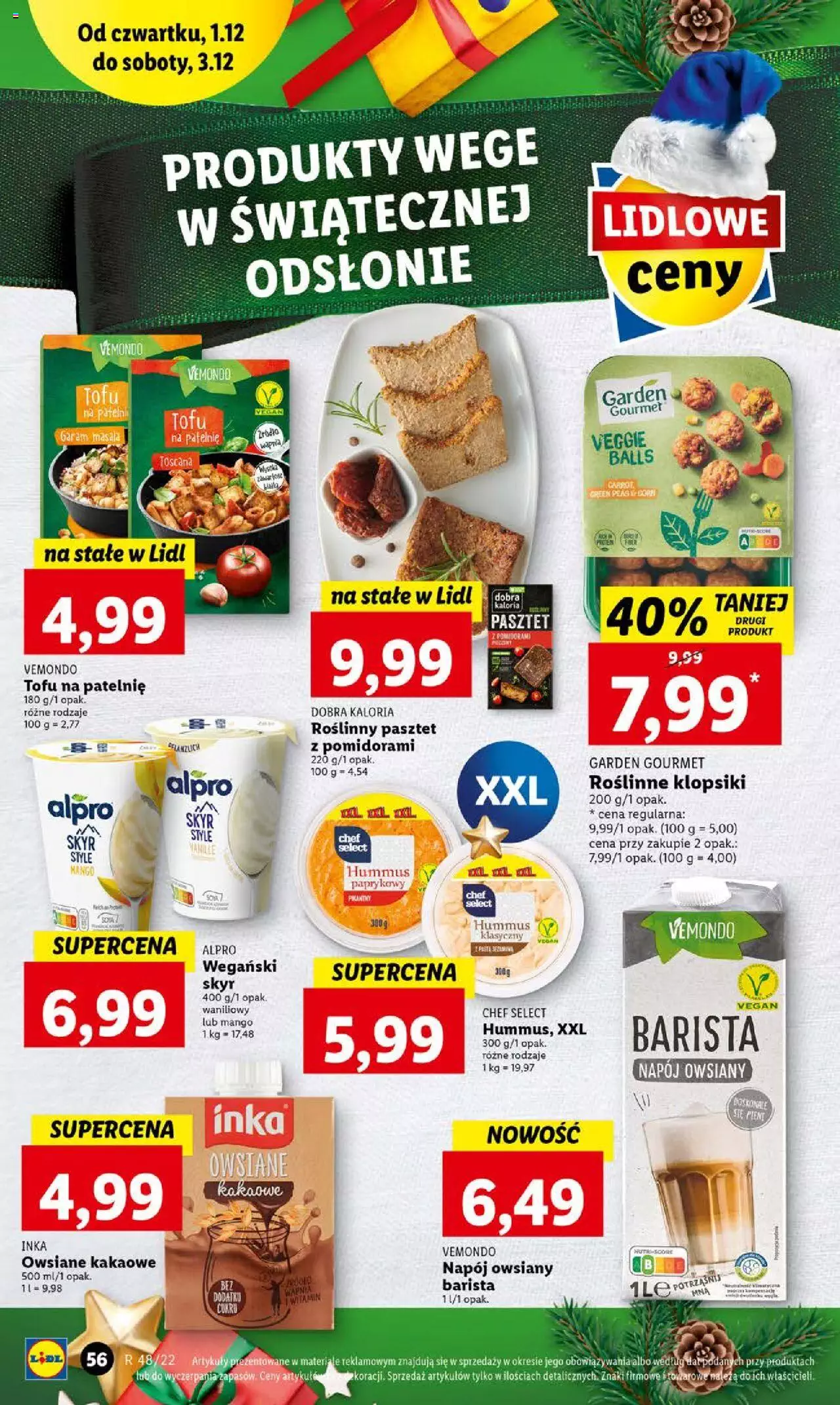 Lidl Gazetka ważna od 01.12.2022 do 03.12.2022 strona 56