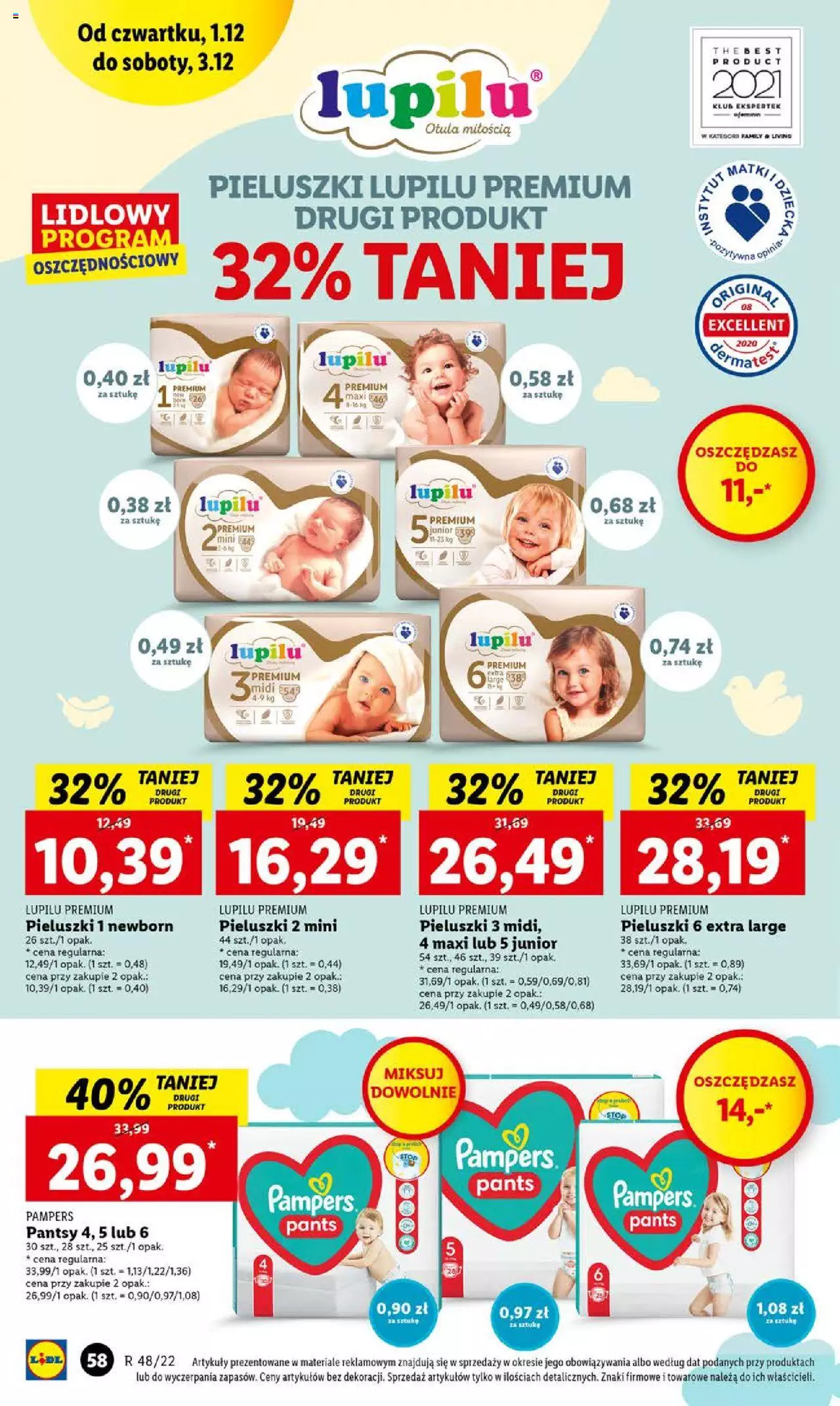 Lidl Gazetka ważna od 01.12.2022 do 03.12.2022 strona 58