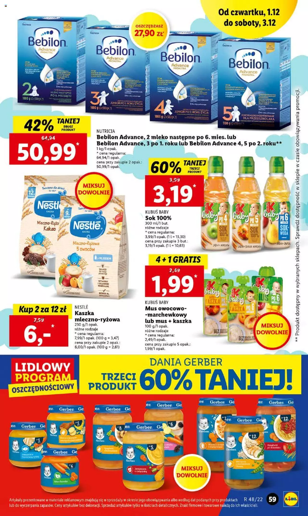 Lidl Gazetka ważna od 01.12.2022 do 03.12.2022 strona 59
