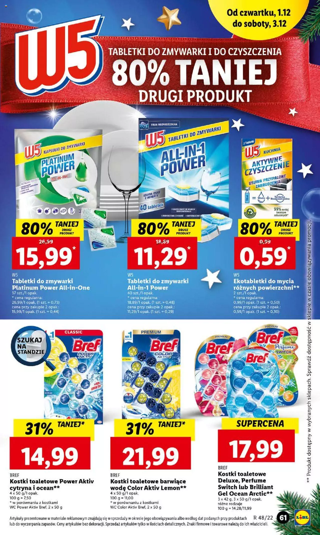 Lidl Gazetka ważna od 01.12.2022 do 03.12.2022 strona 61