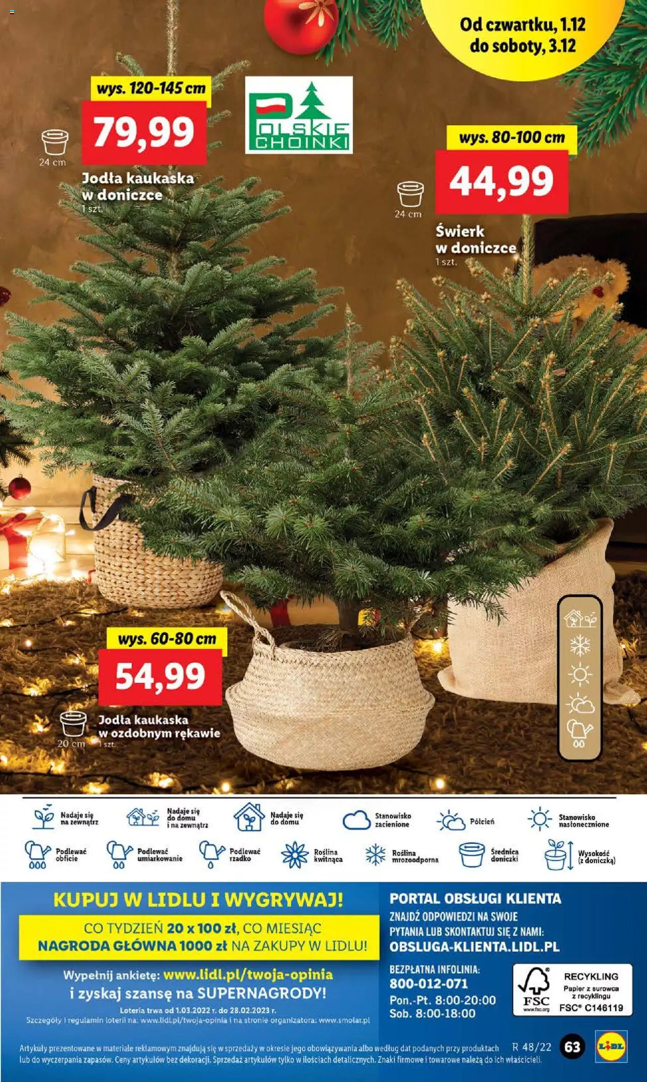 Lidl Gazetka ważna od 01.12.2022 do 03.12.2022 strona 63