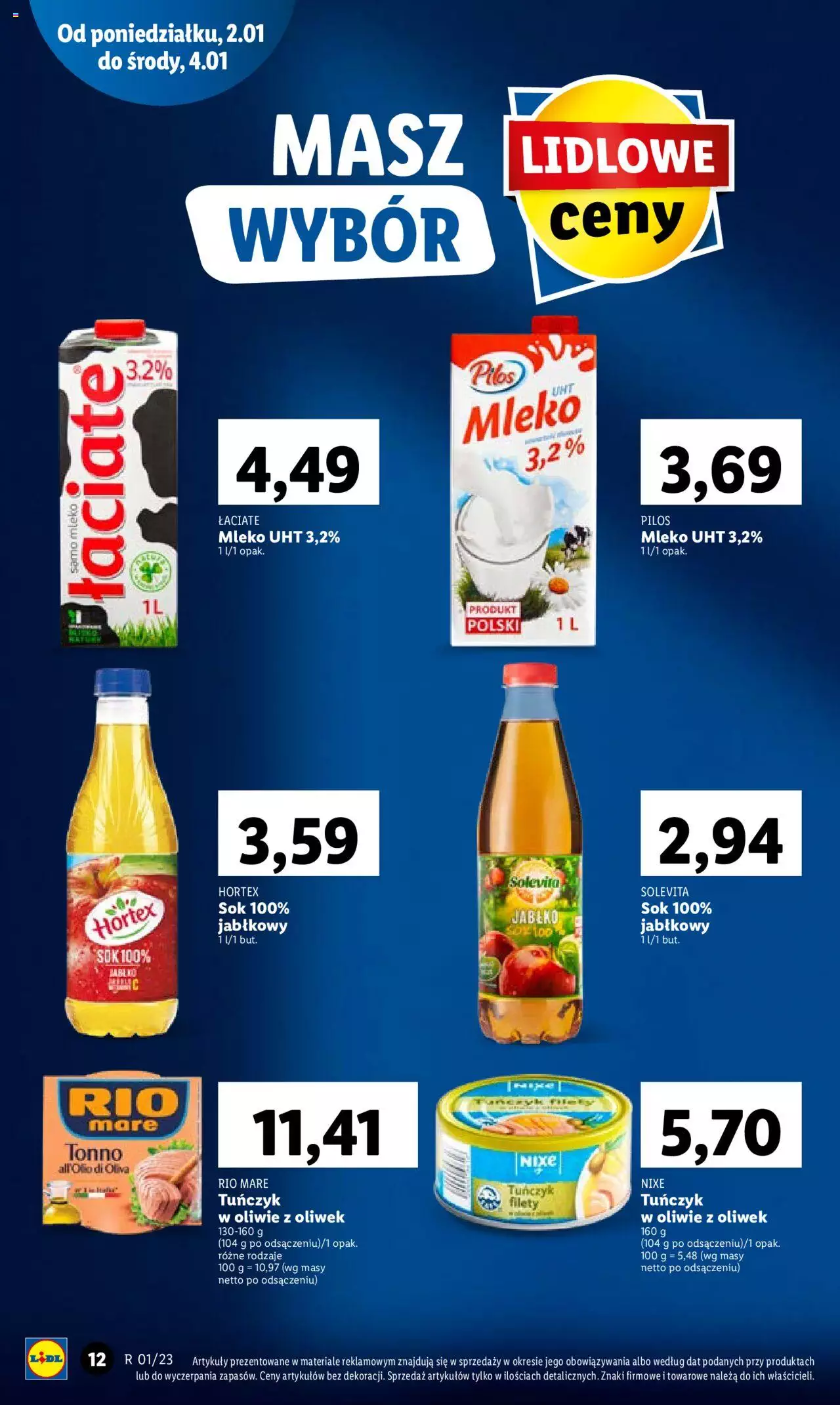 Lidl gazetka ważna od 02.01.2023 do 04.01.2023 strona 12