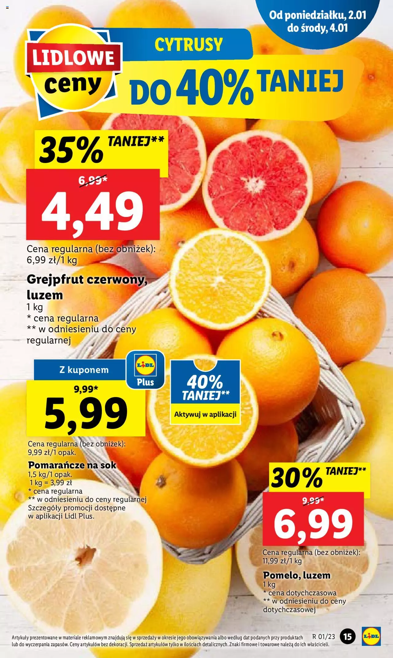 Lidl gazetka ważna od 02.01.2023 do 04.01.2023 strona 15