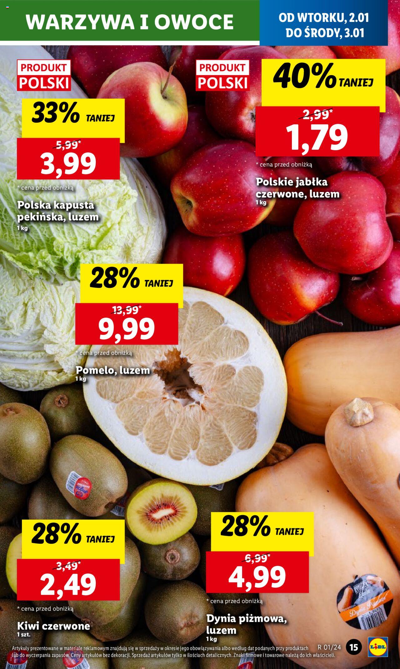 LIDL gazetka ważna od 02.01.2024 do 03.01.2024 strona 14