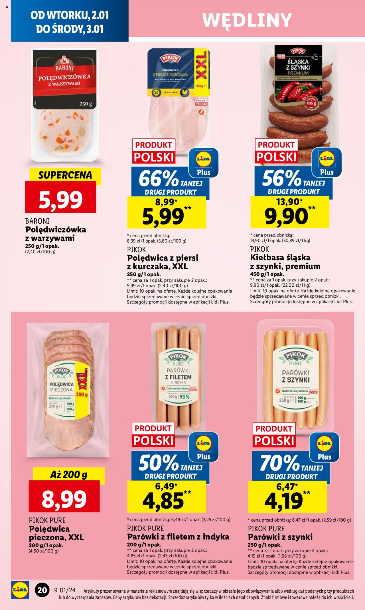 LIDL gazetka ważna od 02.01.2024 do 03.01.2024 strona 19