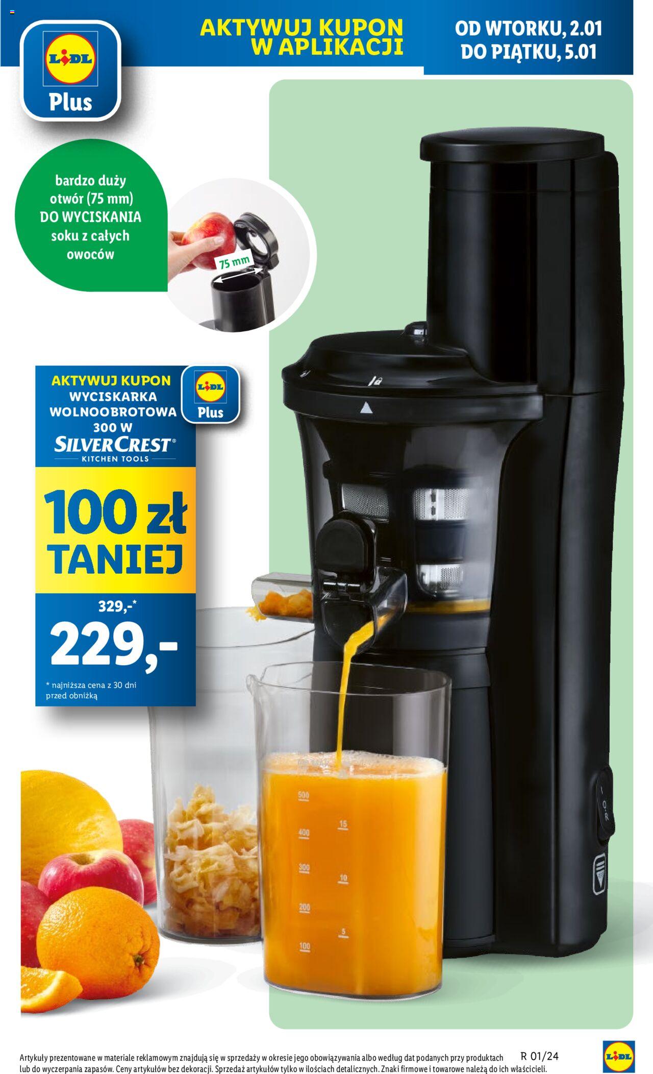 LIDL gazetka ważna od 02.01.2024 do 03.01.2024 strona 20