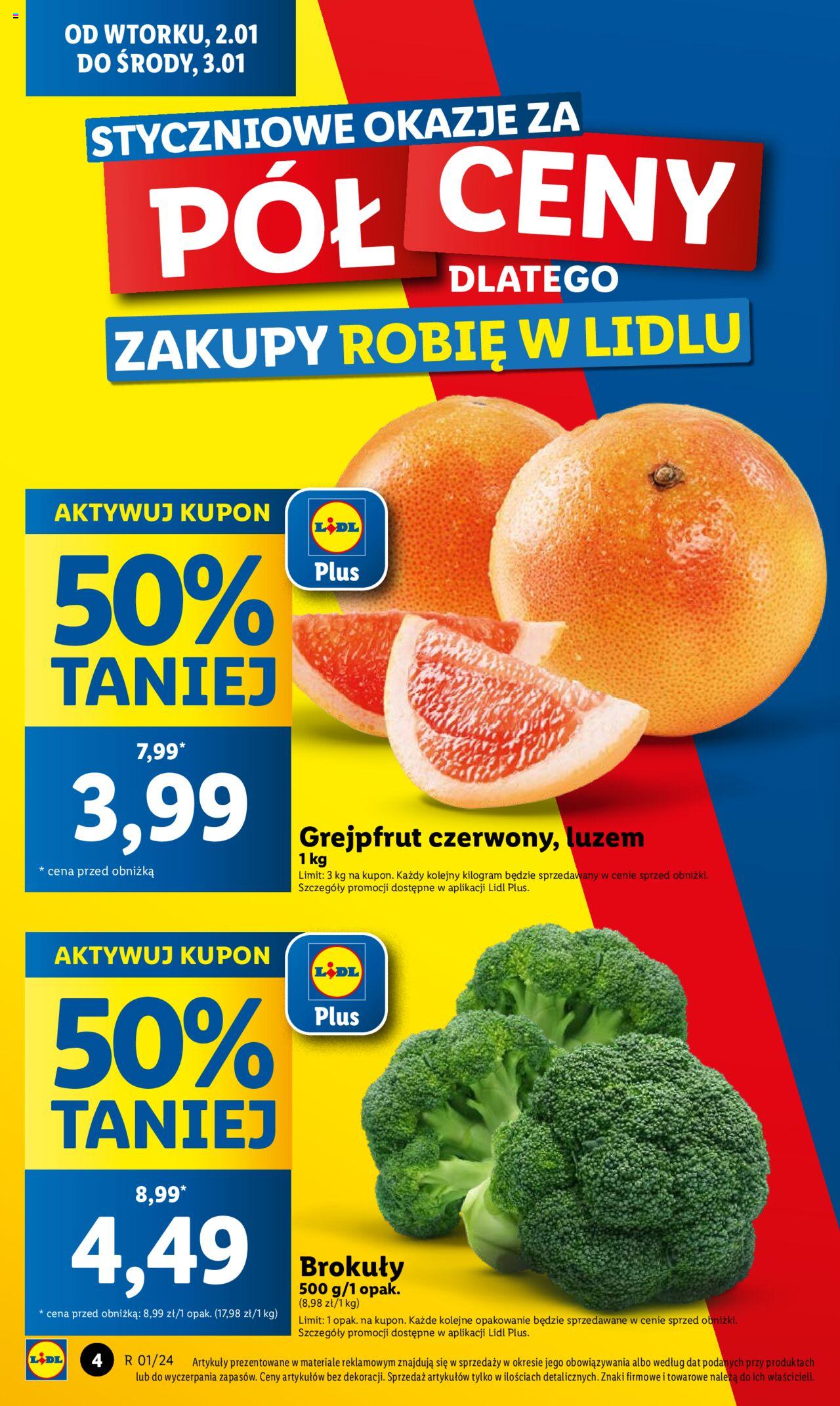 LIDL gazetka ważna od 02.01.2024 do 03.01.2024 strona 3
