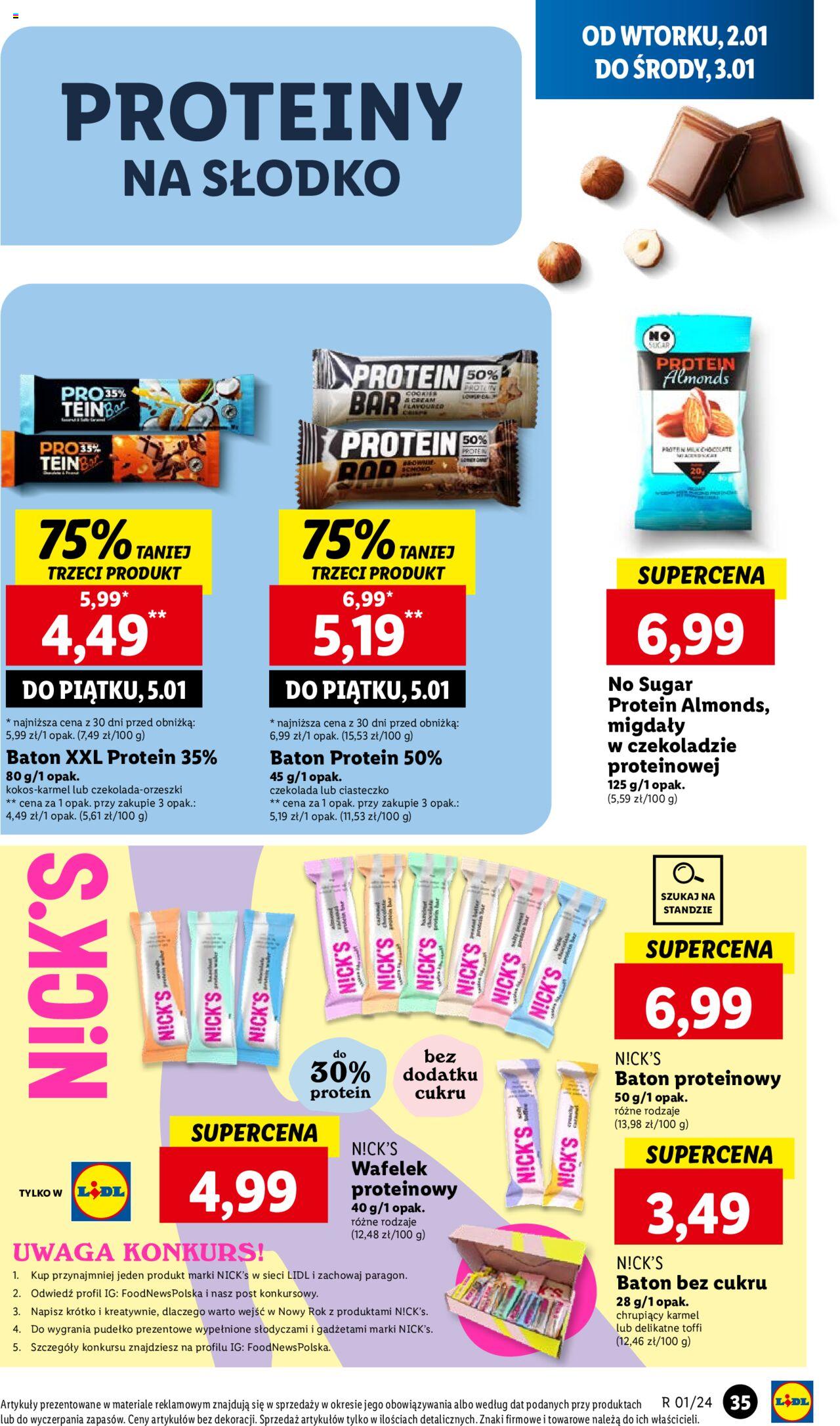 LIDL gazetka ważna od 02.01.2024 do 03.01.2024 strona 32