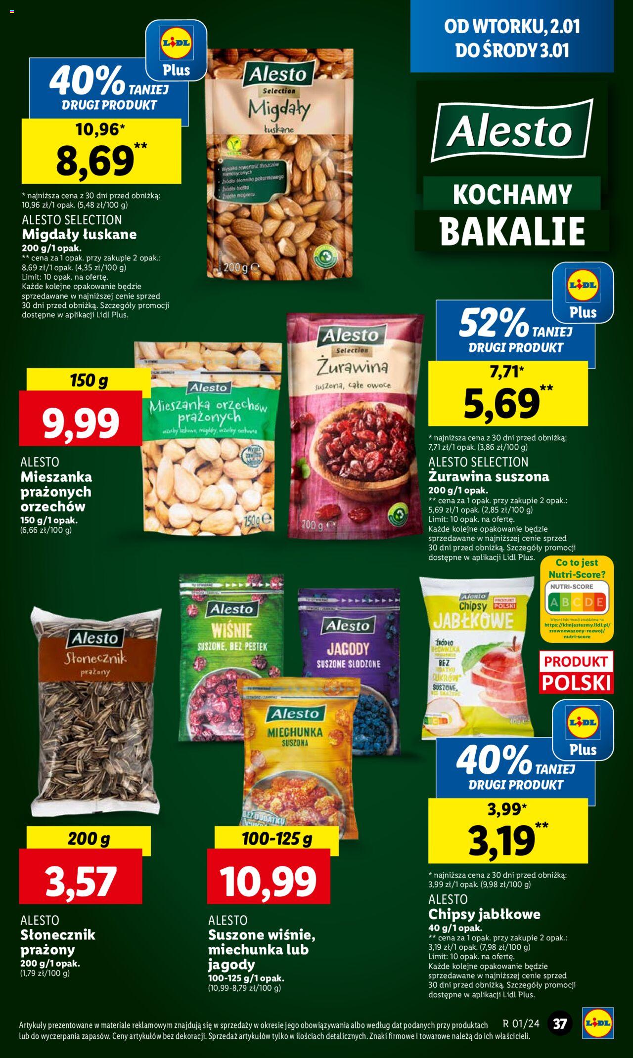 LIDL gazetka ważna od 02.01.2024 do 03.01.2024 strona 34