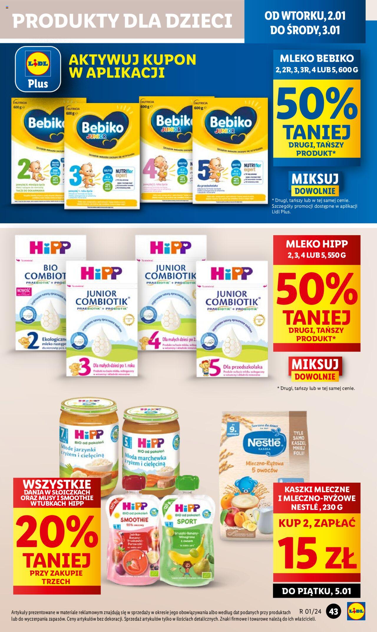 LIDL gazetka ważna od 02.01.2024 do 03.01.2024 strona 40