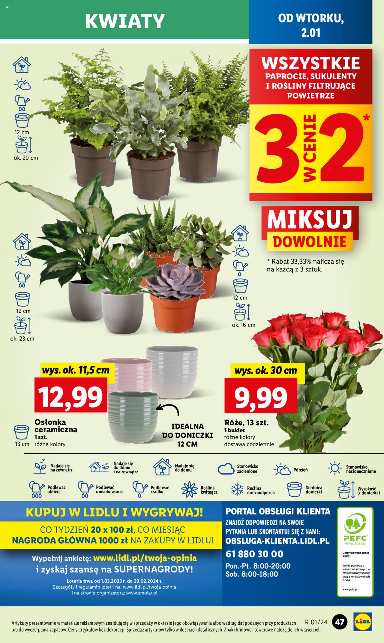 LIDL gazetka ważna od 02.01.2024 do 03.01.2024 strona 44