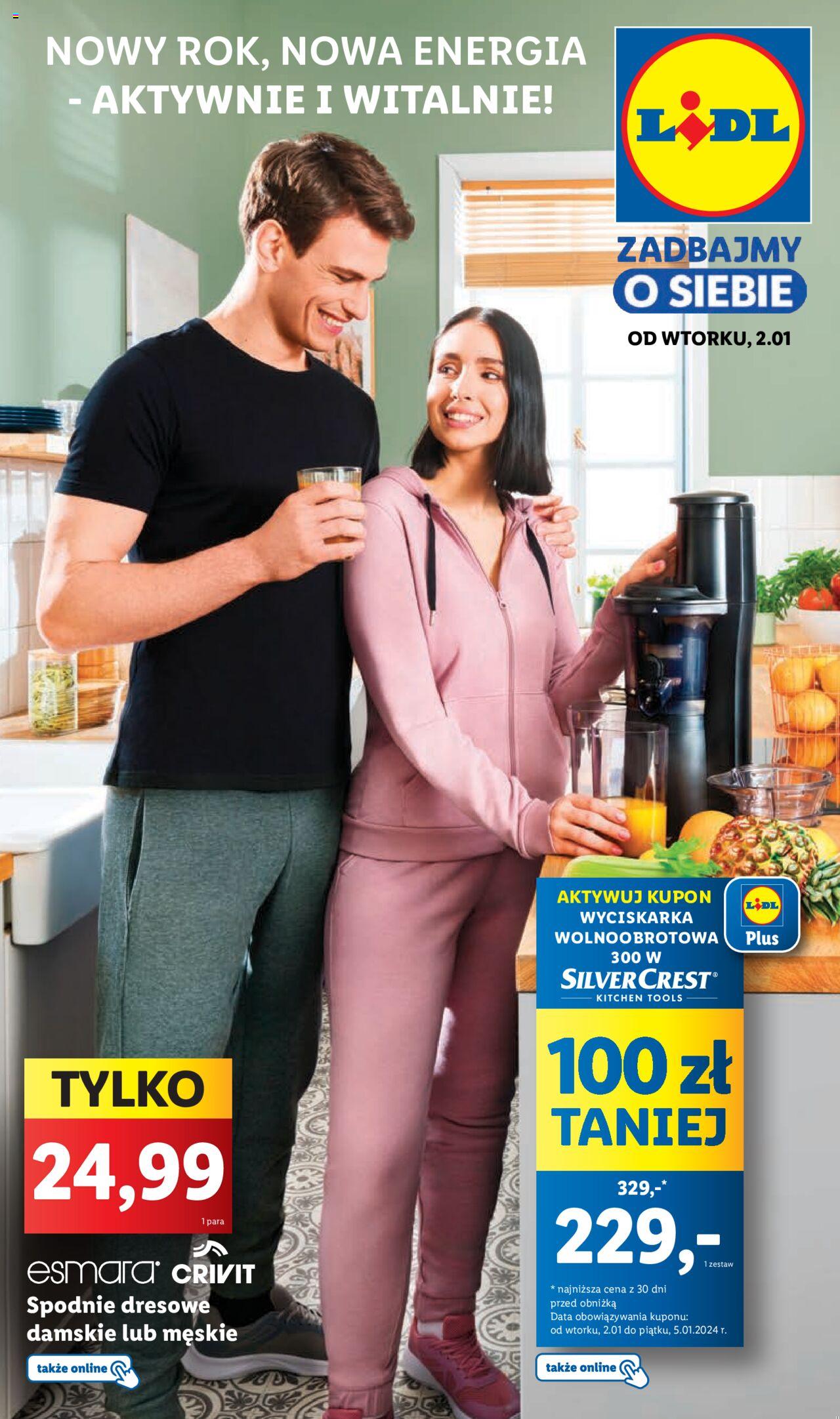 LIDL gazetka ważna od 02.01.2024 do 03.01.2024 strona 45