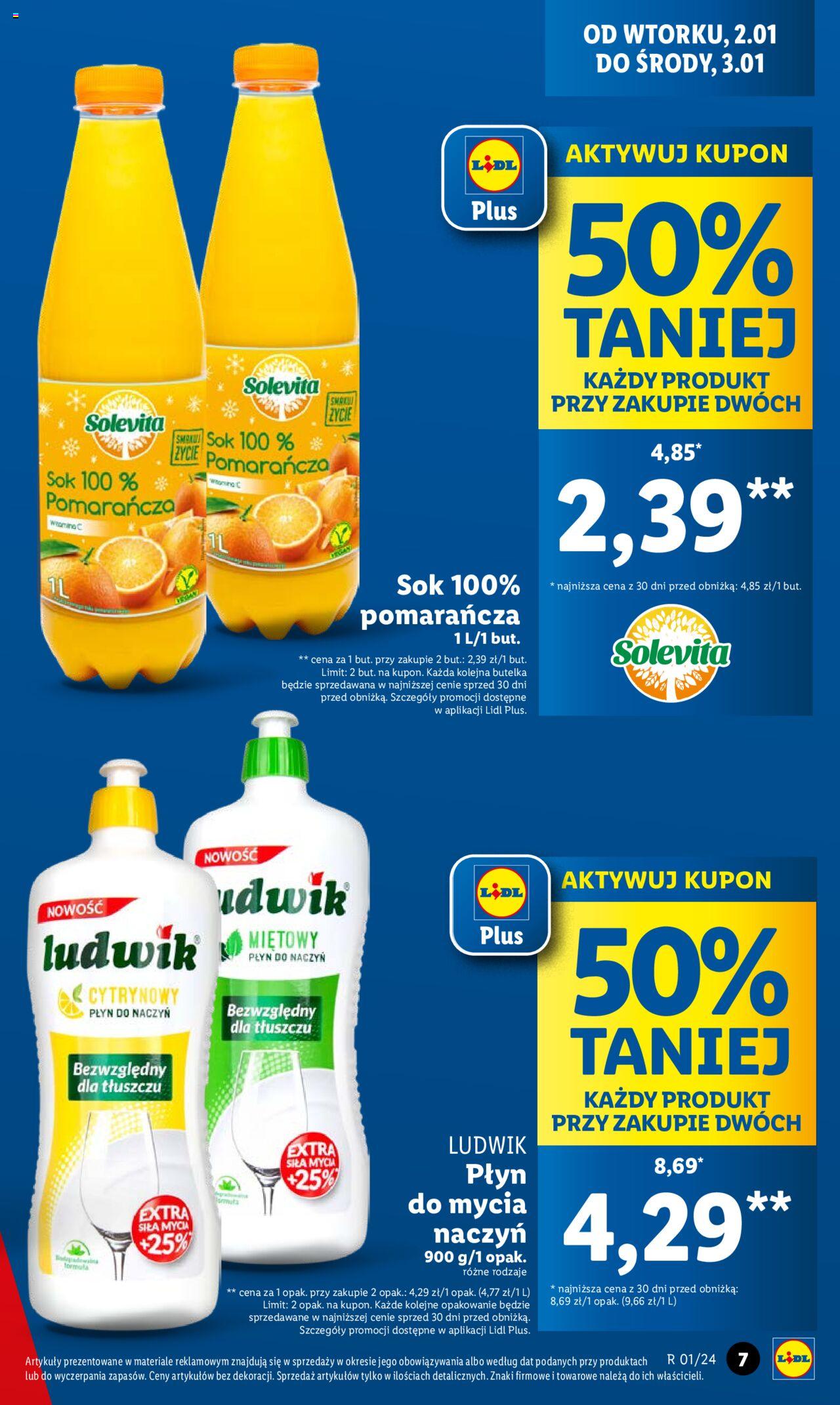 LIDL gazetka ważna od 02.01.2024 do 03.01.2024 strona 6