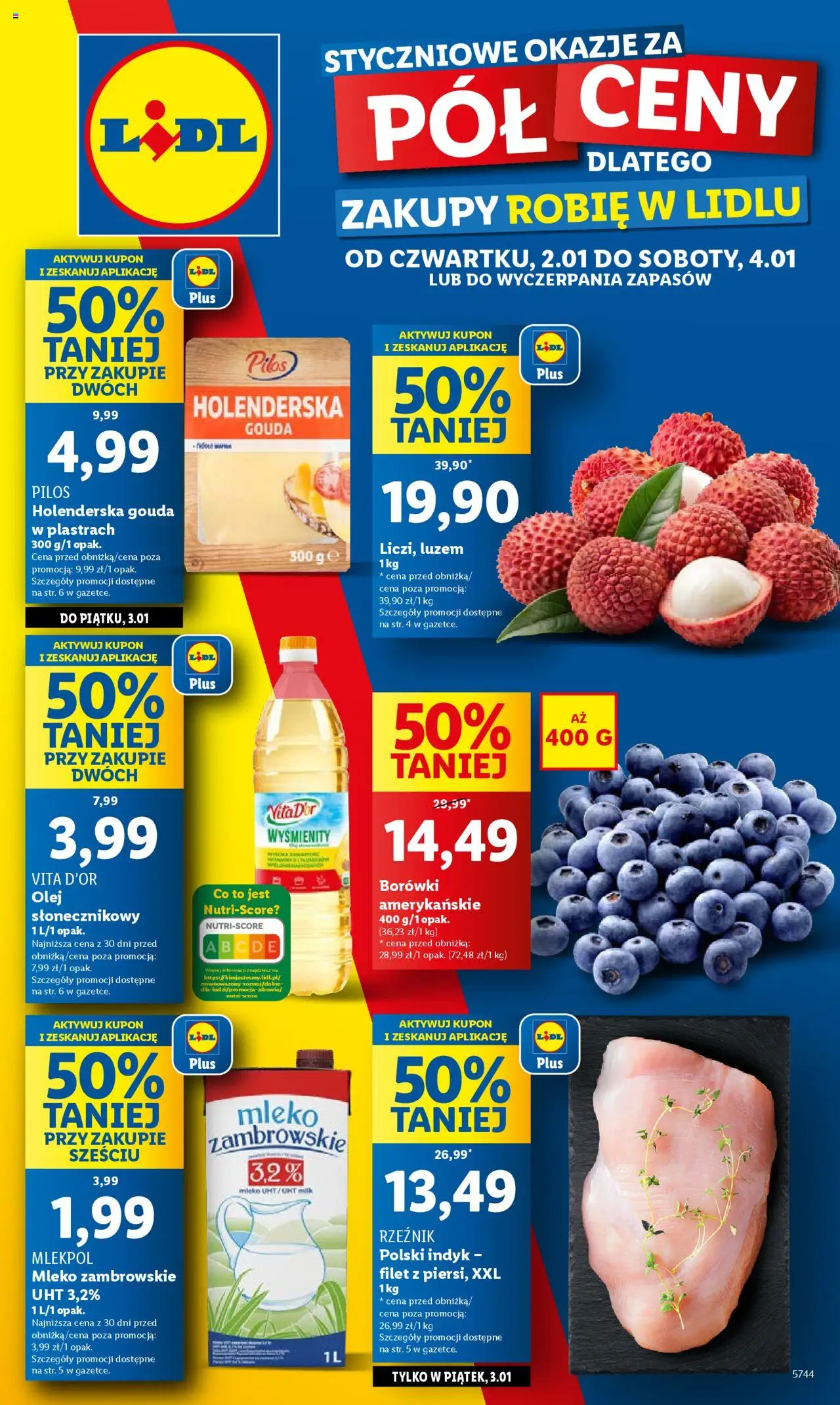 LIDL gazetka ważna od  02.01.2025 do 04.01.2025 strona 1