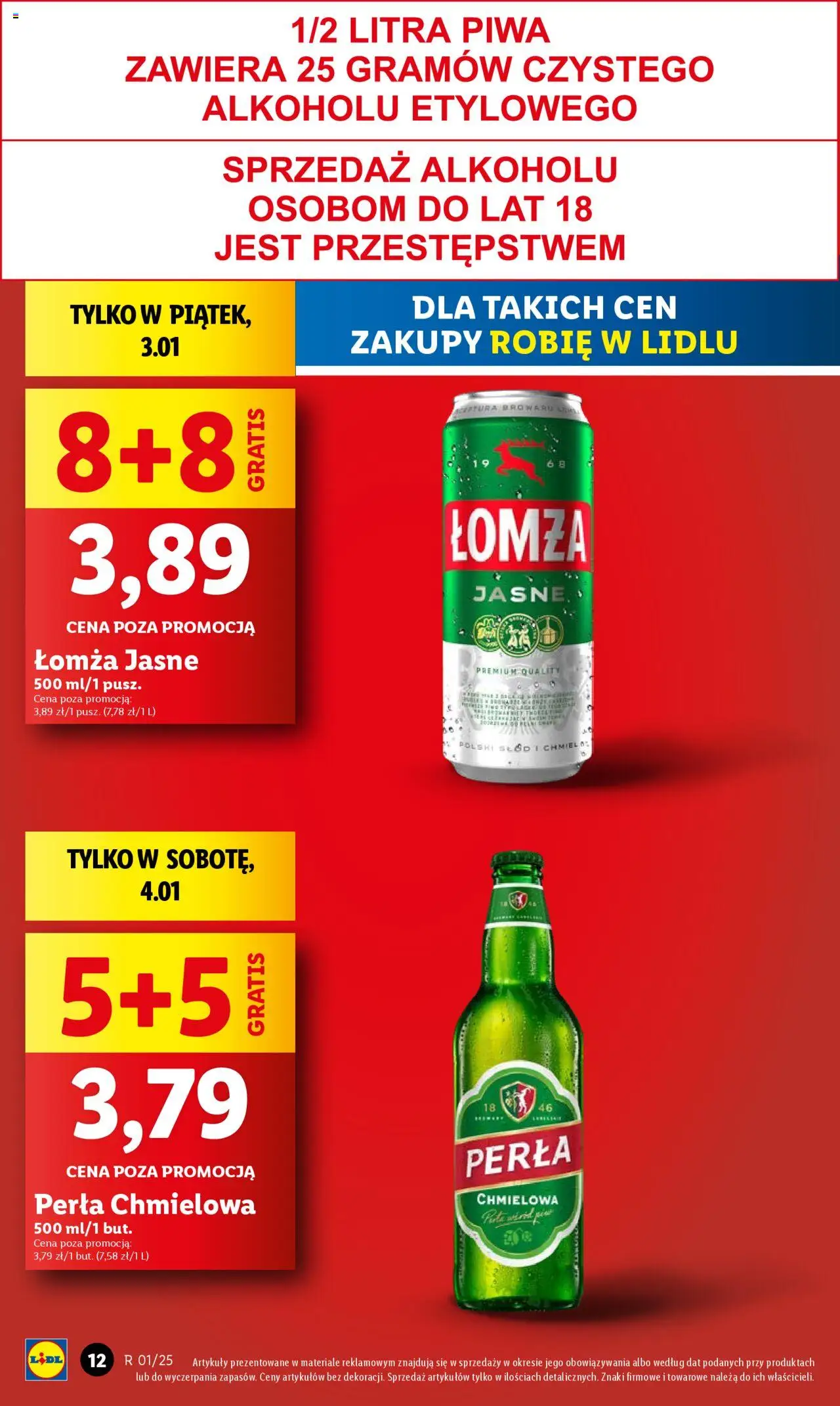LIDL gazetka ważna od  02.01.2025 do 04.01.2025 strona 12