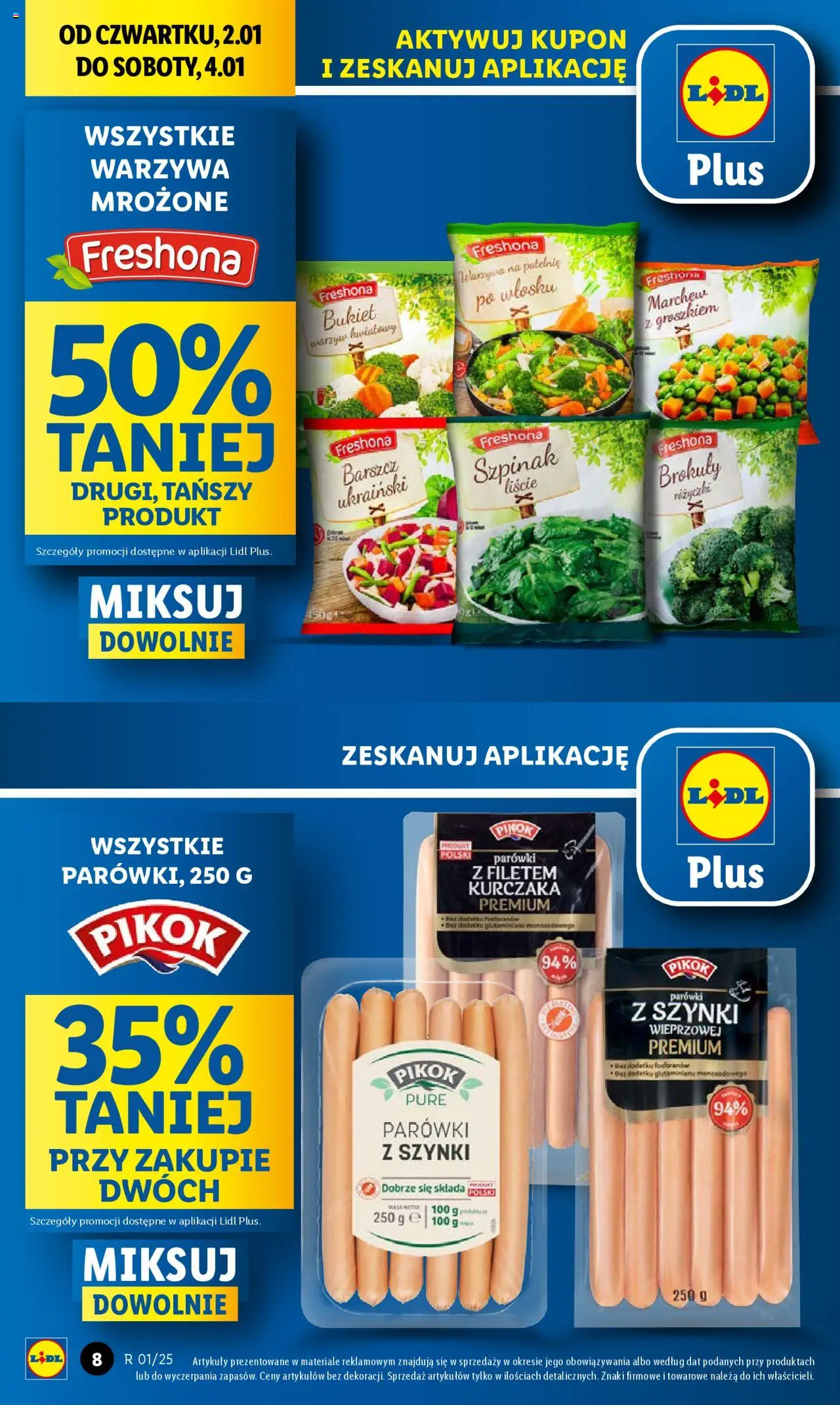 LIDL gazetka ważna od  02.01.2025 do 04.01.2025 strona 8