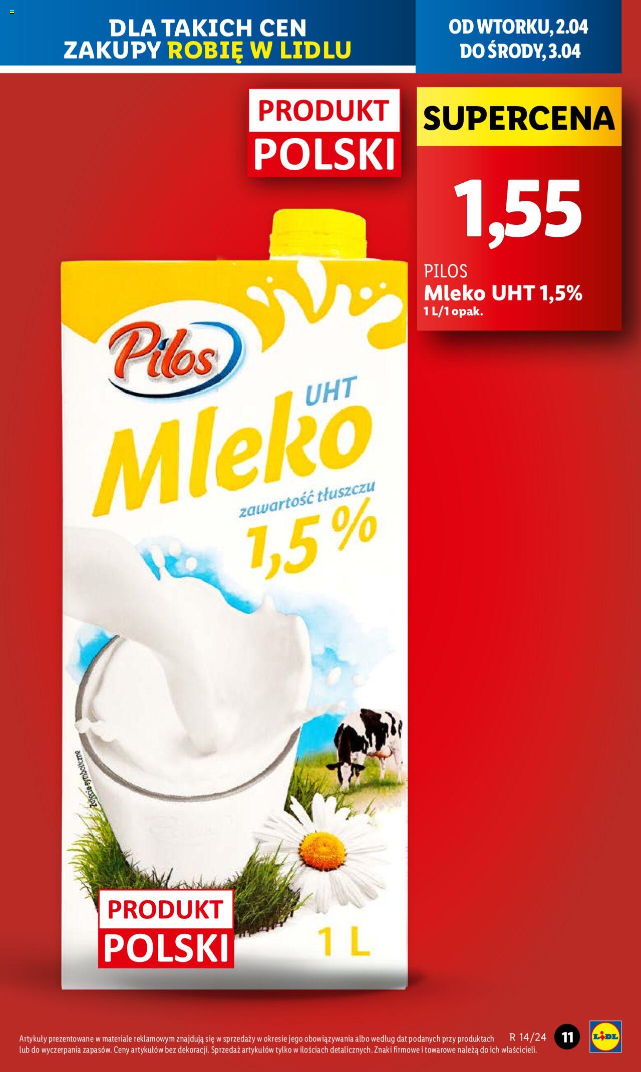 LIDL gazetka ważna od 02.04.2024 do 03.04.2024 strona 11