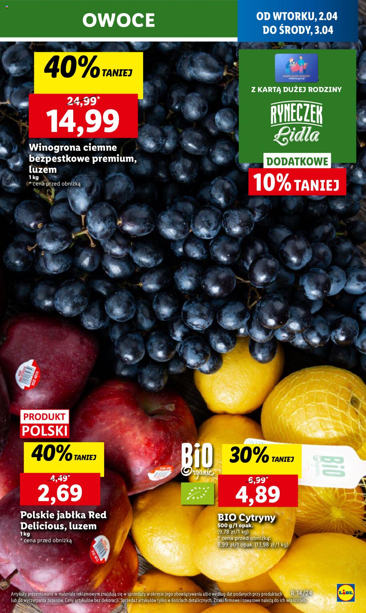 LIDL gazetka ważna od 02.04.2024 do 03.04.2024 strona 15