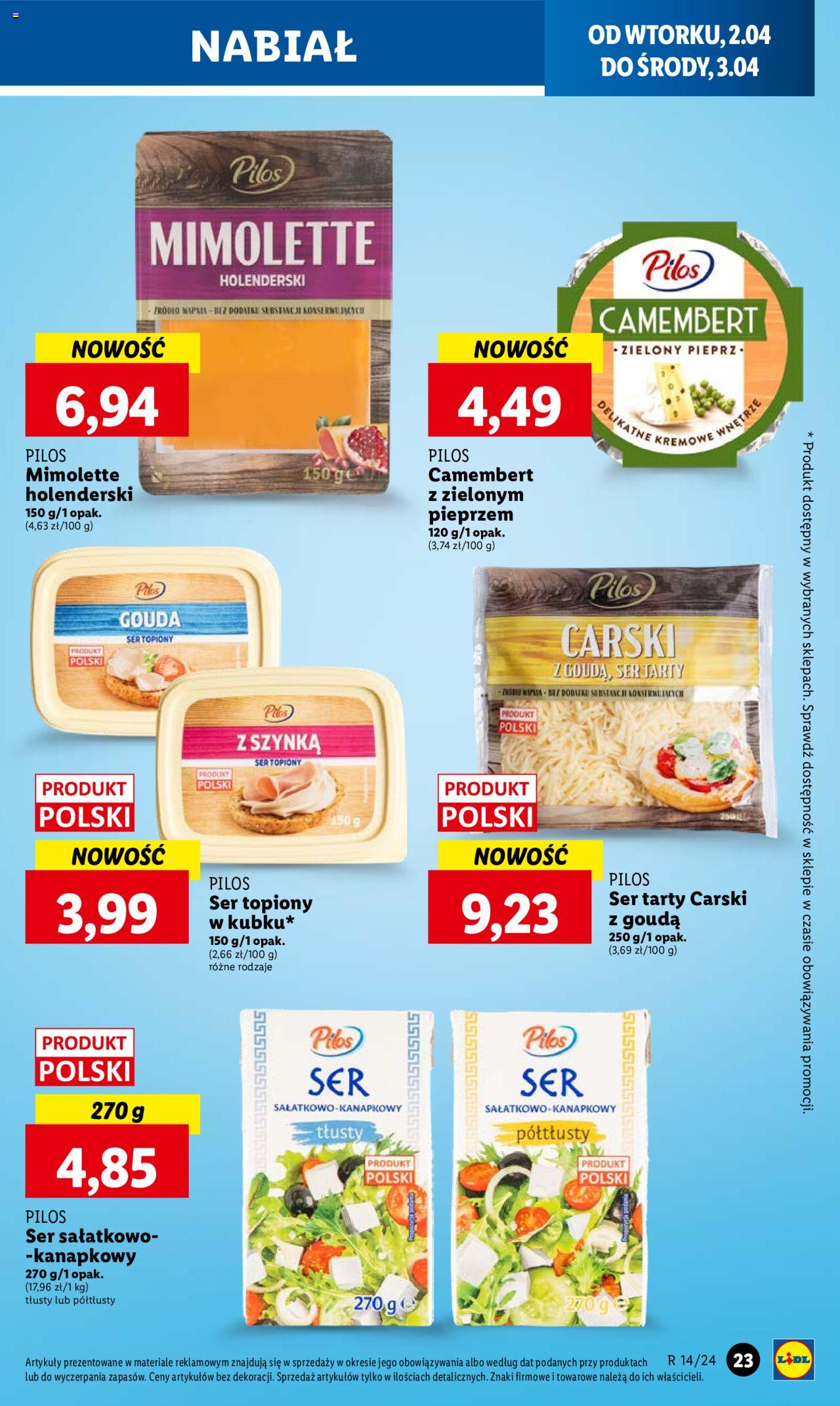 LIDL gazetka ważna od 02.04.2024 do 03.04.2024 strona 25