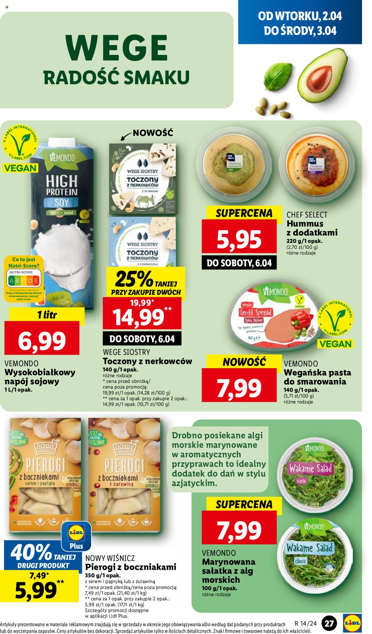 LIDL gazetka ważna od 02.04.2024 do 03.04.2024 strona 31