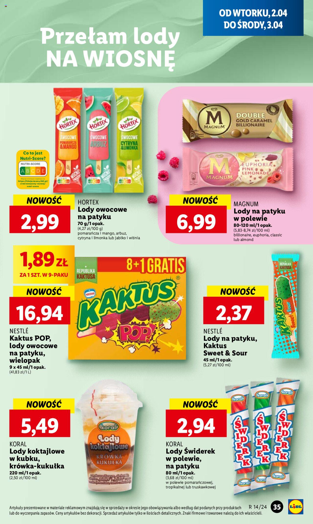 LIDL gazetka ważna od 02.04.2024 do 03.04.2024 strona 39