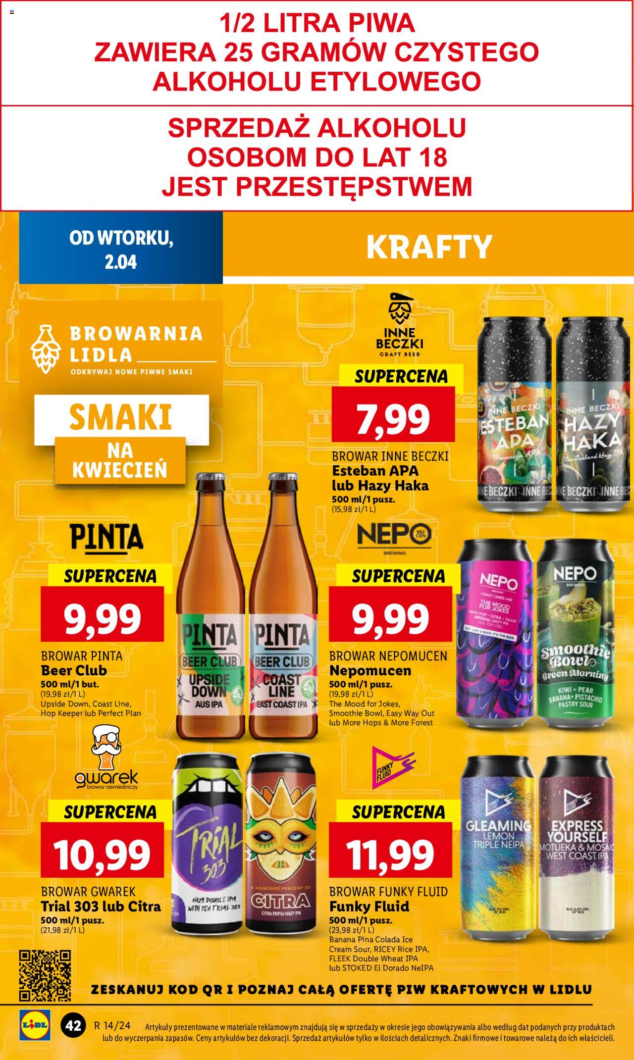 LIDL gazetka ważna od 02.04.2024 do 03.04.2024 strona 46