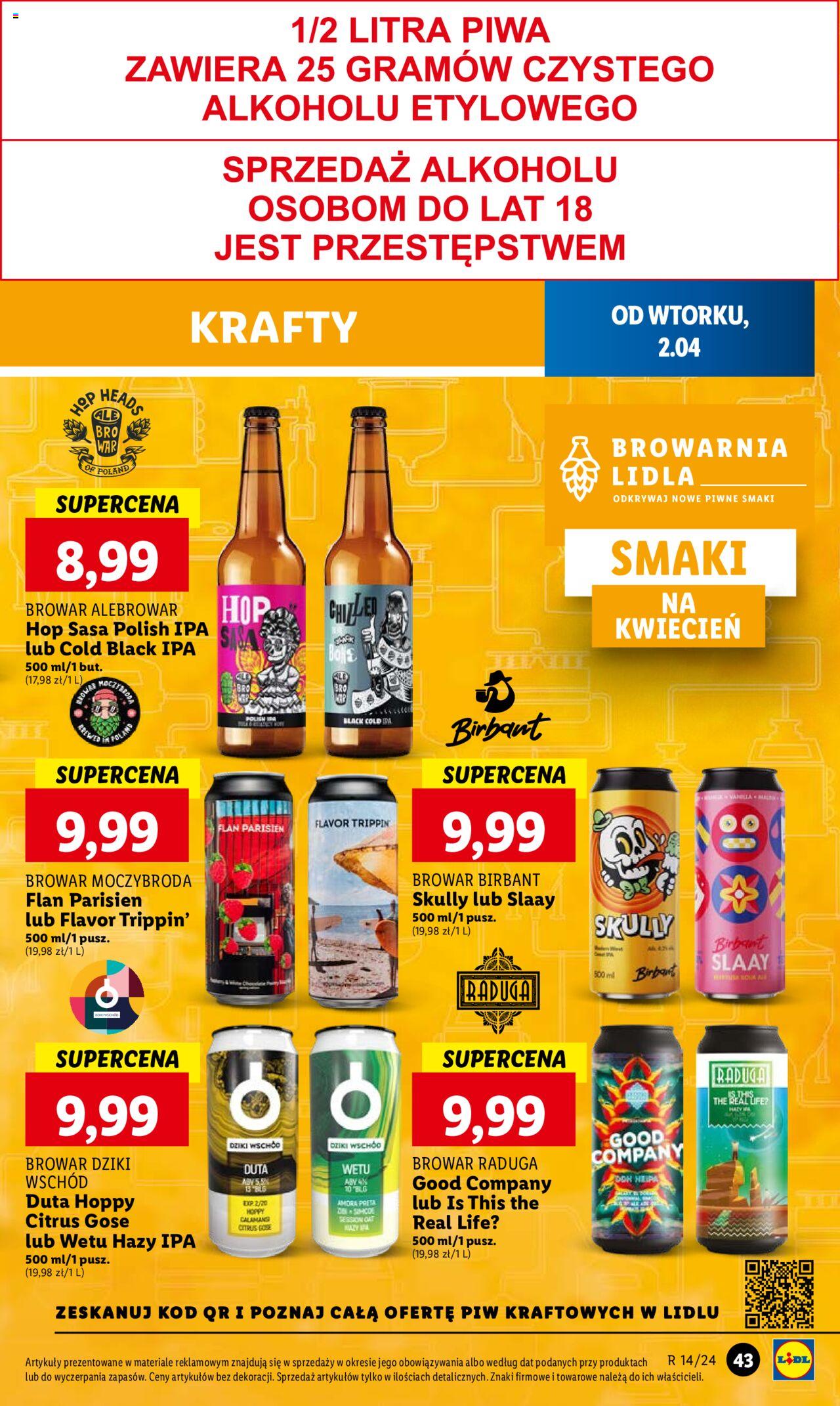 LIDL gazetka ważna od 02.04.2024 do 03.04.2024 strona 47