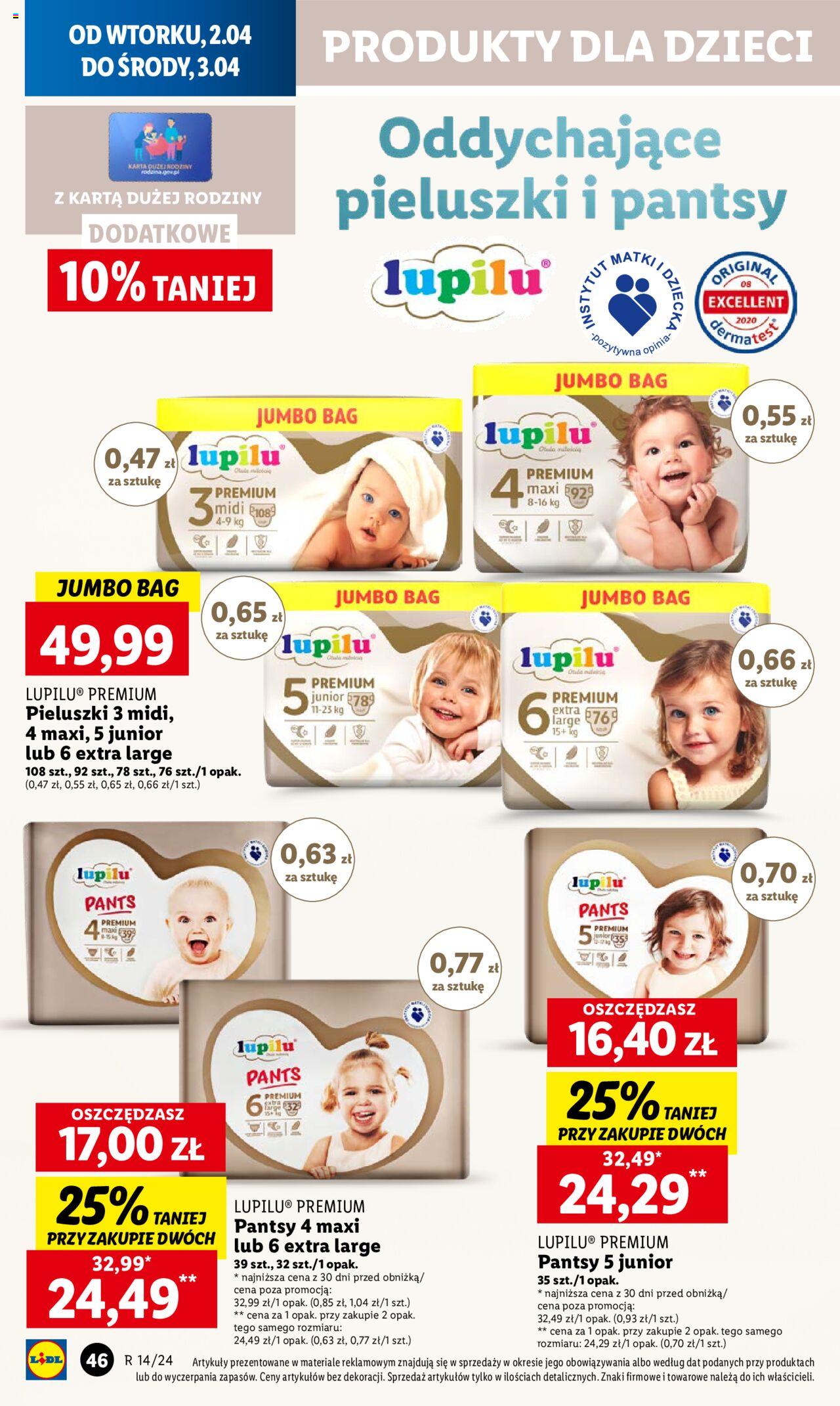 LIDL gazetka ważna od 02.04.2024 do 03.04.2024 strona 50