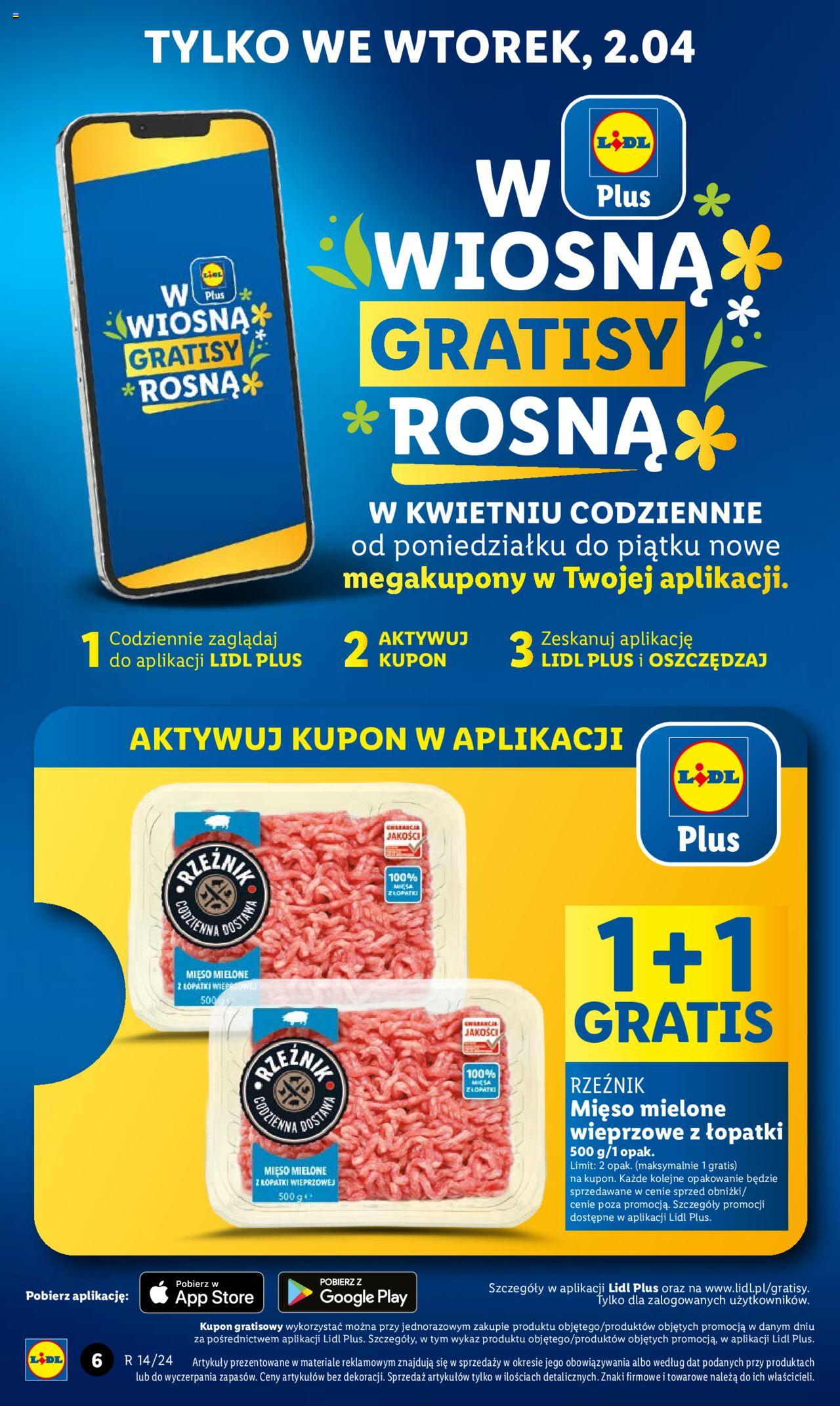 LIDL gazetka ważna od 02.04.2024 do 03.04.2024 strona 6