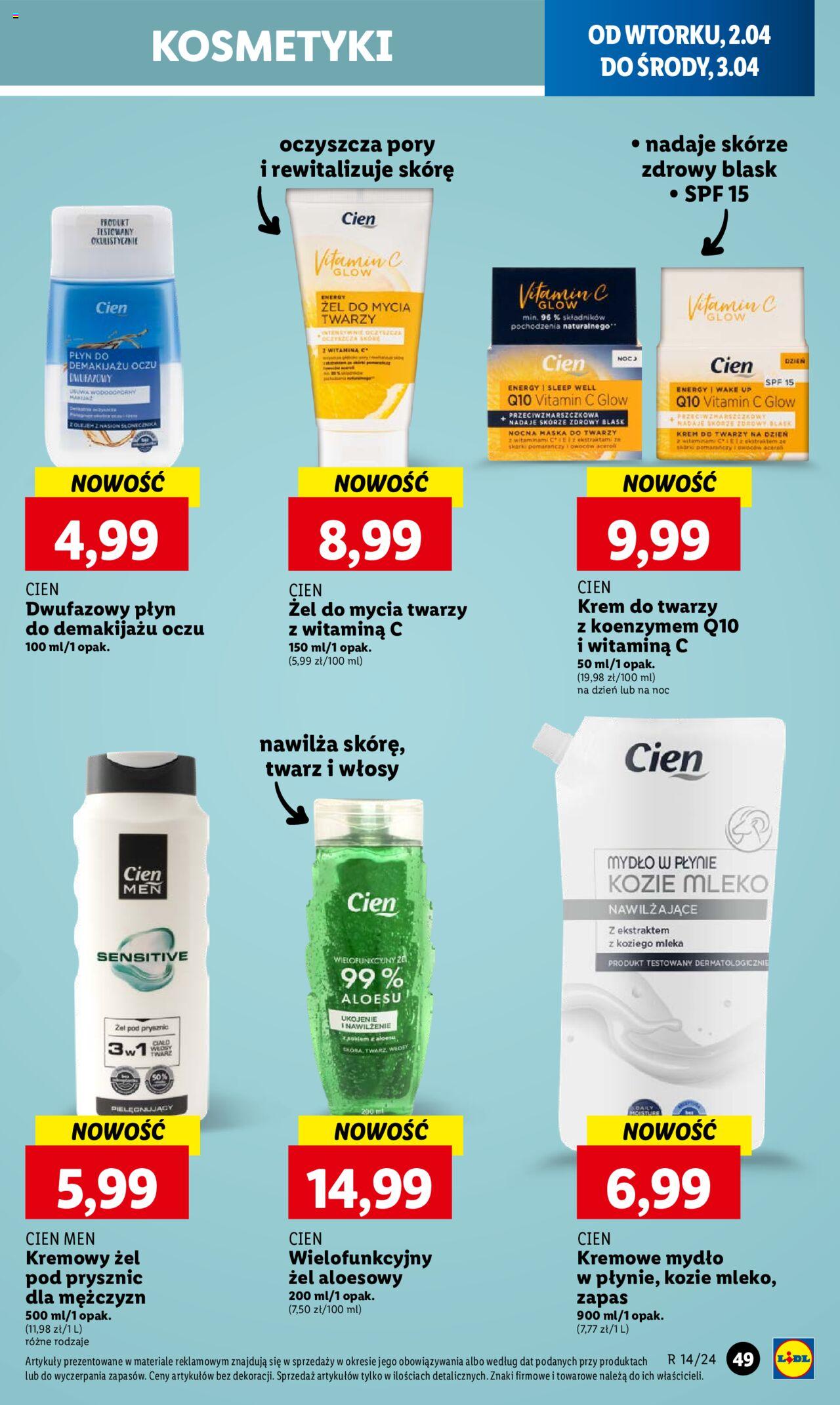 LIDL gazetka ważna od 02.04.2024 do 03.04.2024 strona 53