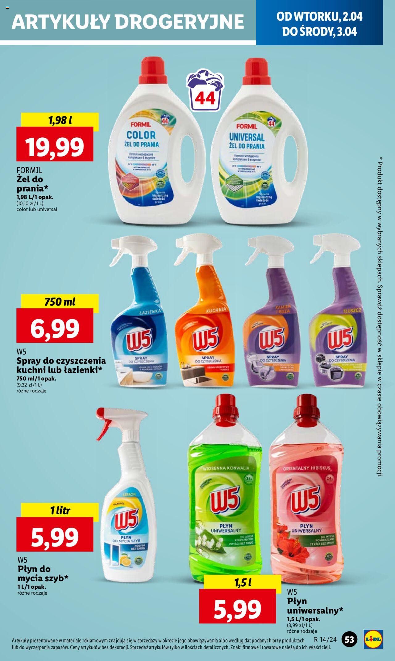 LIDL gazetka ważna od 02.04.2024 do 03.04.2024 strona 57