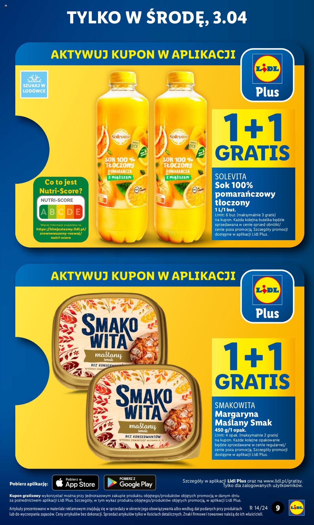 LIDL gazetka ważna od 02.04.2024 do 03.04.2024 strona 9