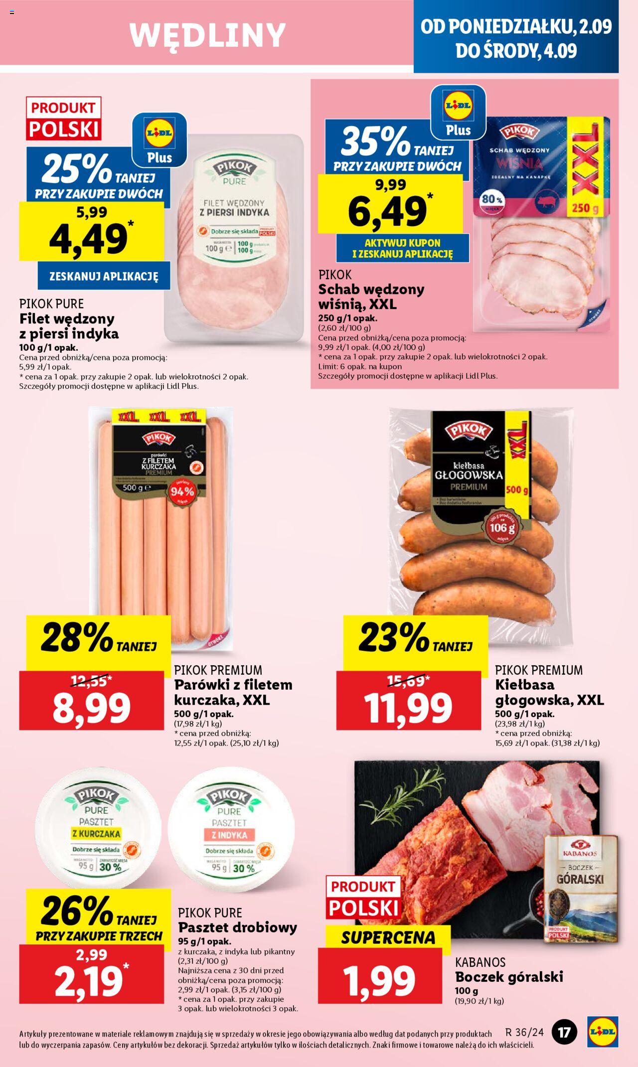 LIDL  gazetka ważna od 02.09.2024 do 04.09.2024 strona 20