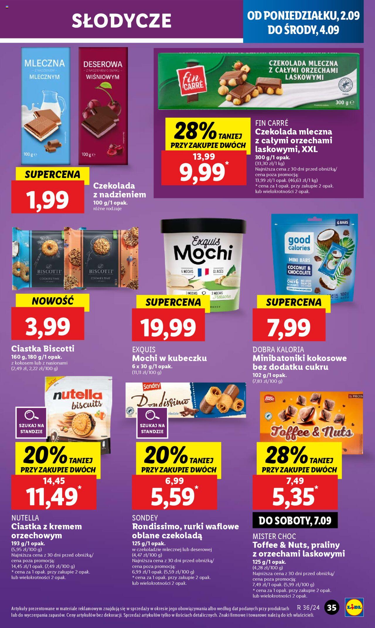 LIDL  gazetka ważna od 02.09.2024 do 04.09.2024 strona 32
