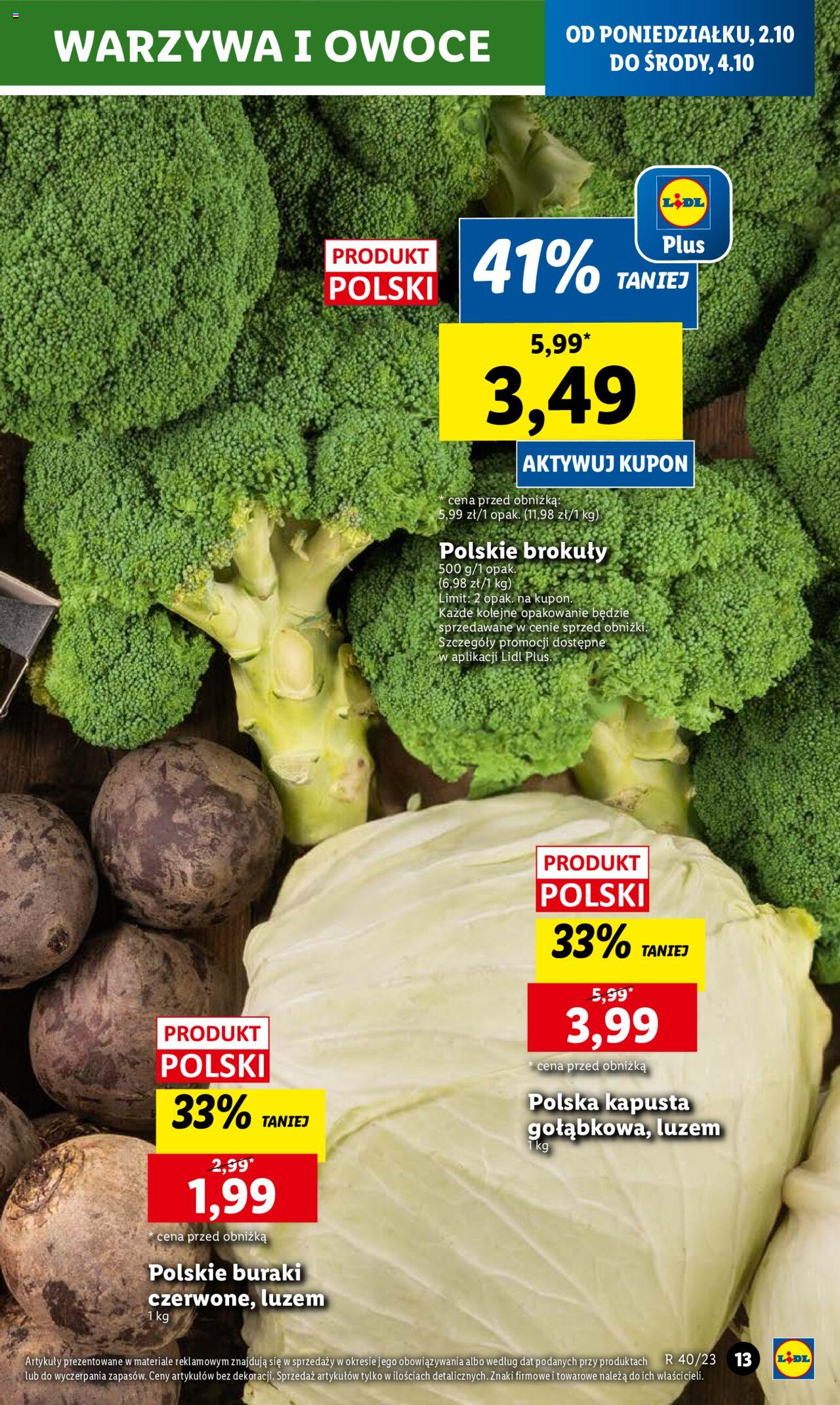 LIDL gazetka ważna od 02.10.2023 do 04.10.2023 strona 19