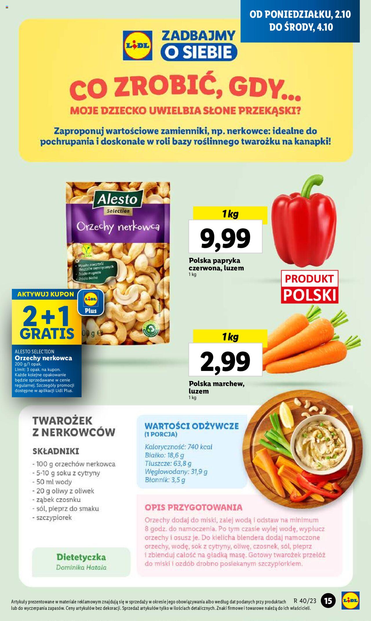 LIDL gazetka ważna od 02.10.2023 do 04.10.2023 strona 23