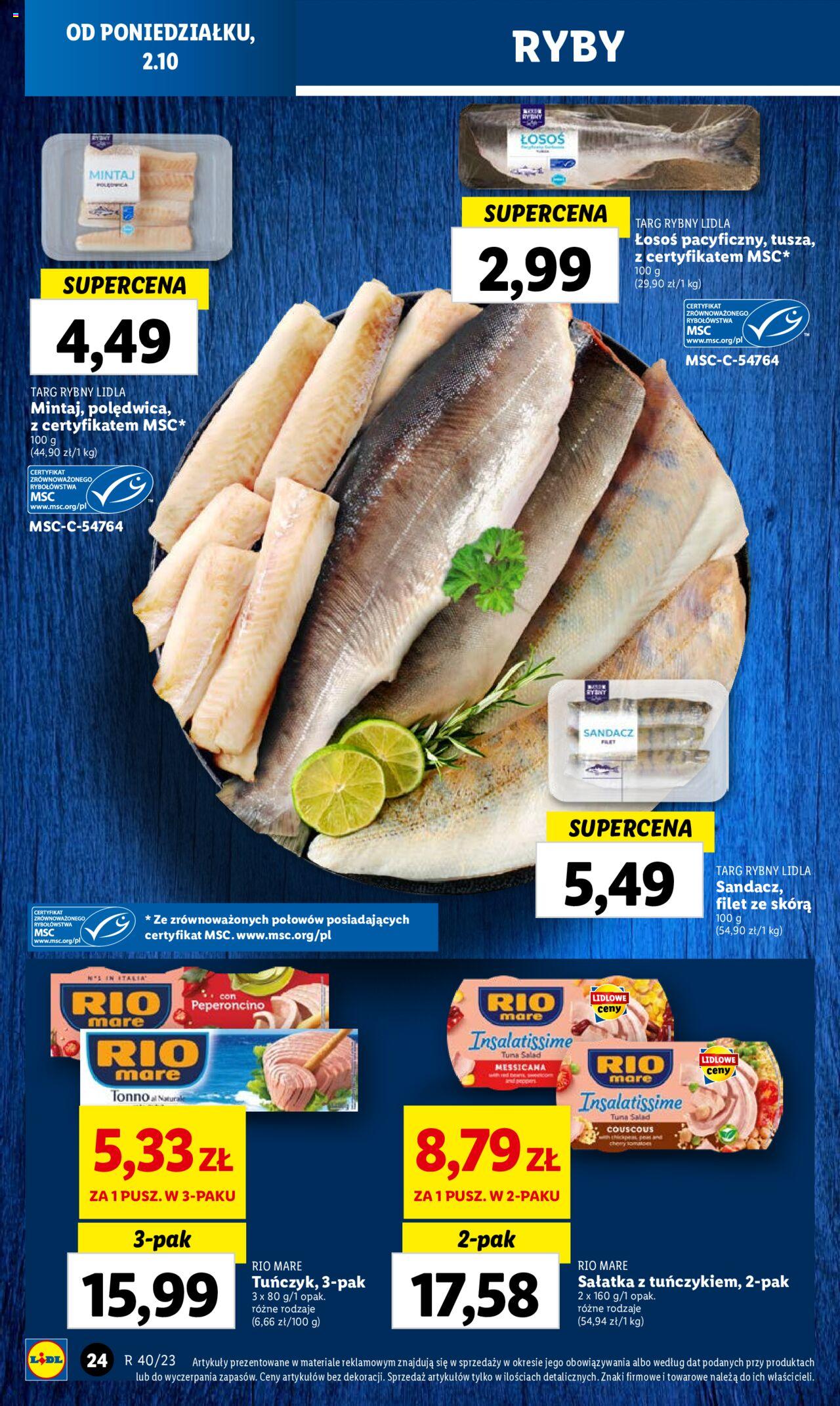 LIDL gazetka ważna od 02.10.2023 do 04.10.2023 strona 32