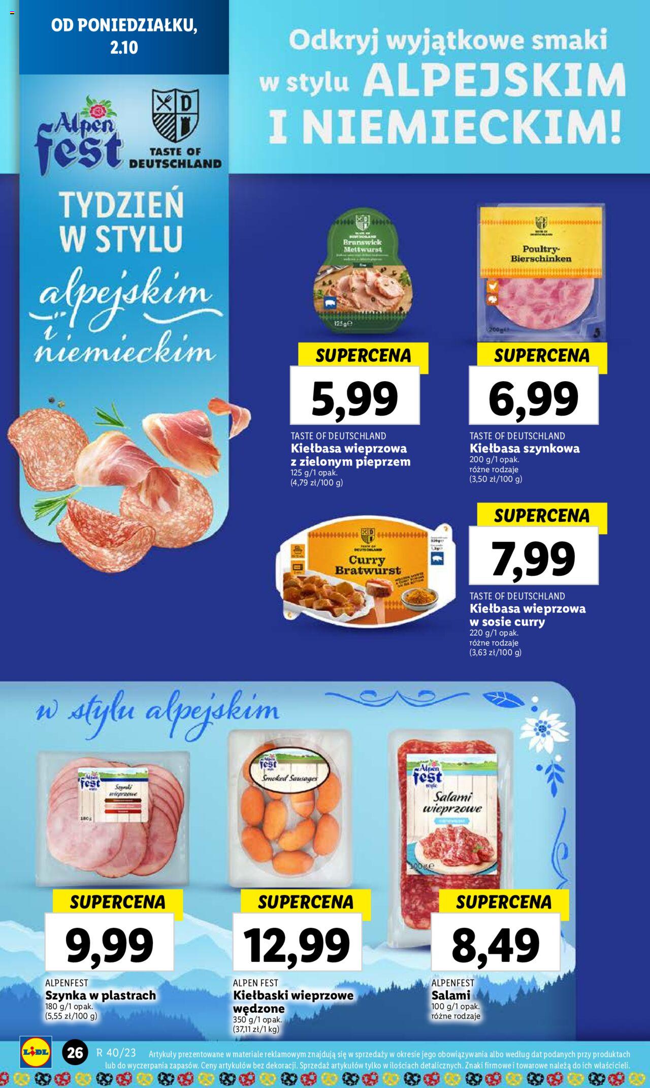 LIDL gazetka ważna od 02.10.2023 do 04.10.2023 strona 34