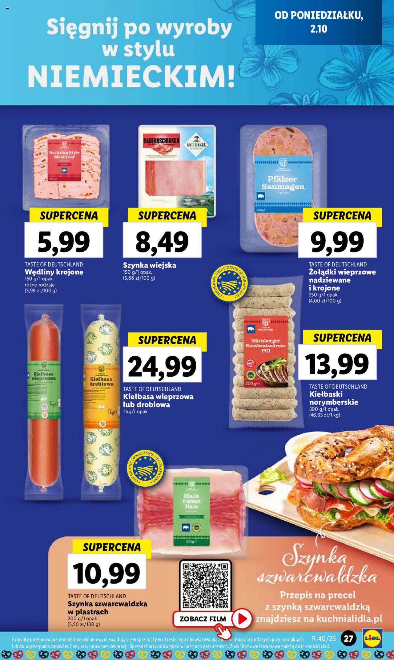 LIDL gazetka ważna od 02.10.2023 do 04.10.2023 strona 35