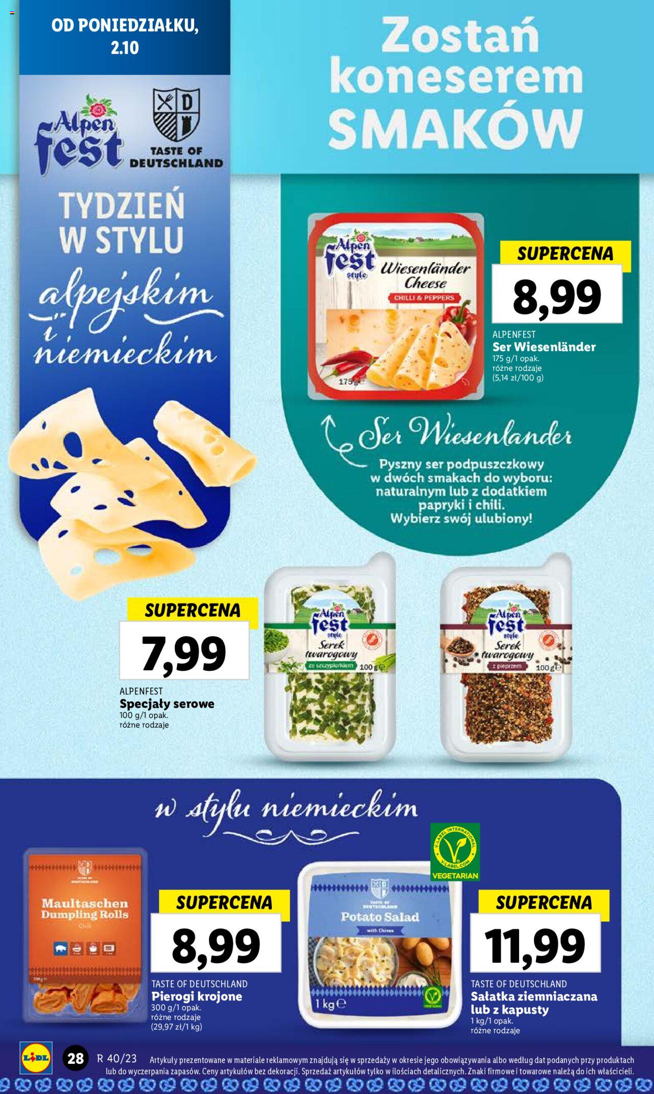 LIDL gazetka ważna od 02.10.2023 do 04.10.2023 strona 36