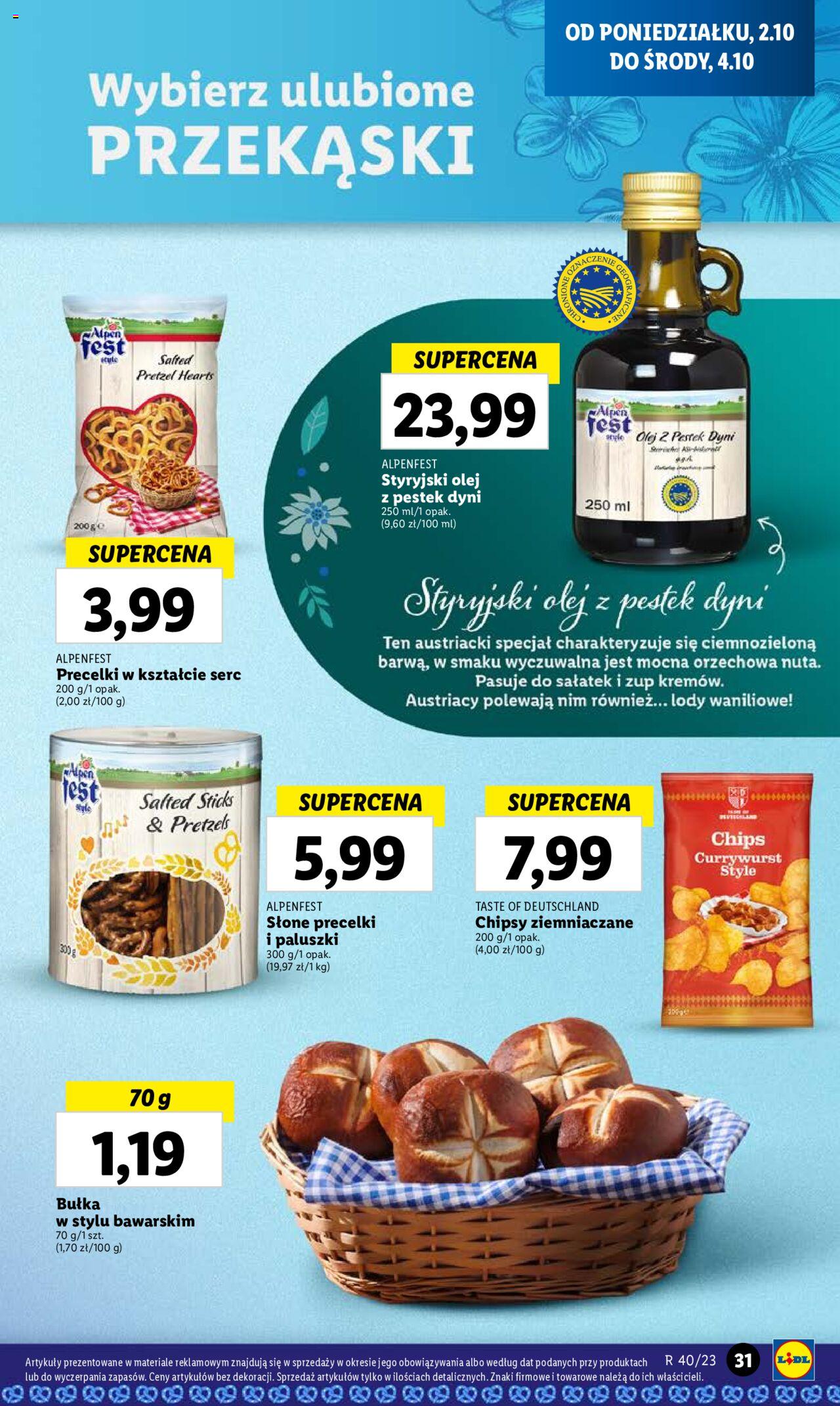 LIDL gazetka ważna od 02.10.2023 do 04.10.2023 strona 39