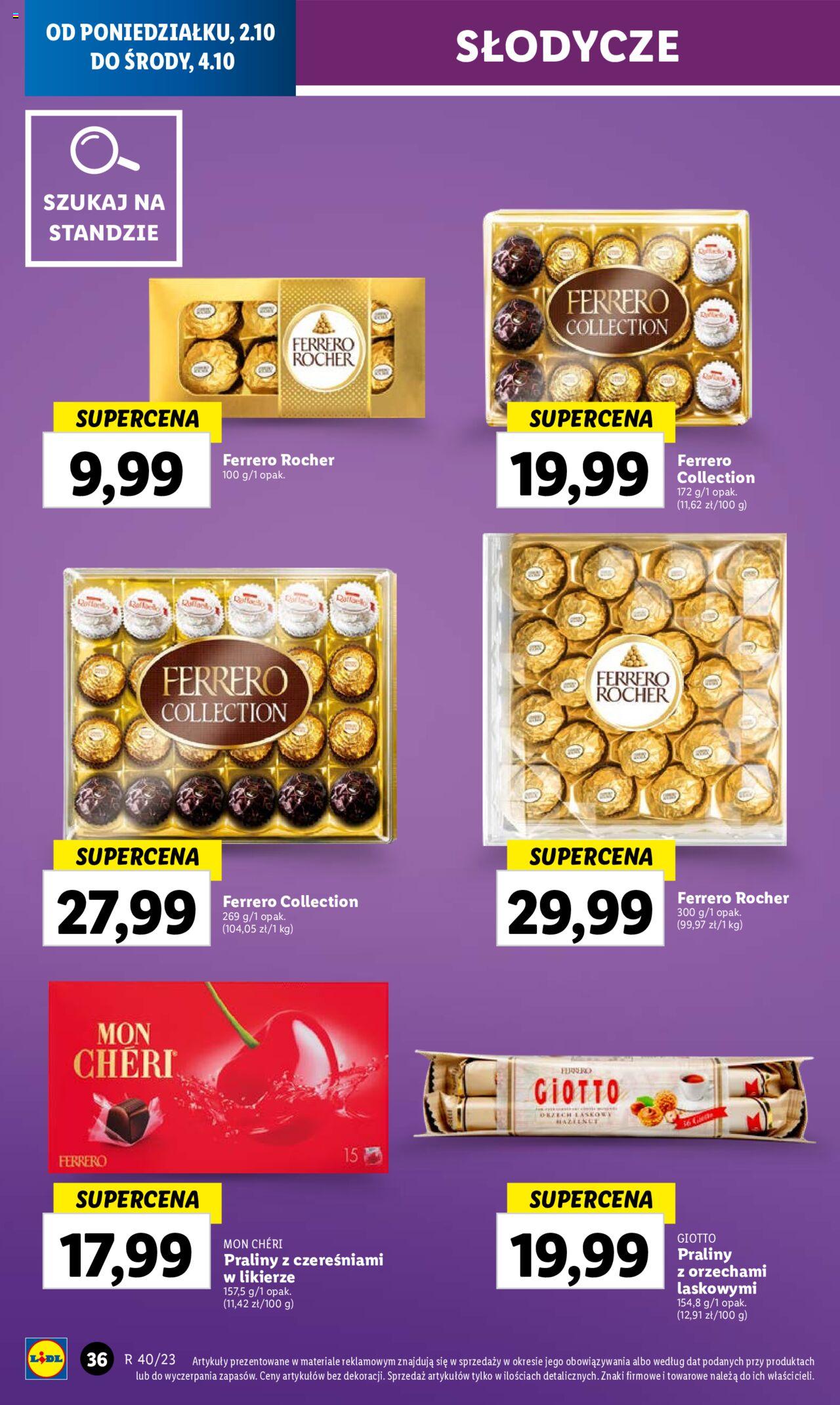 LIDL gazetka ważna od 02.10.2023 do 04.10.2023 strona 44